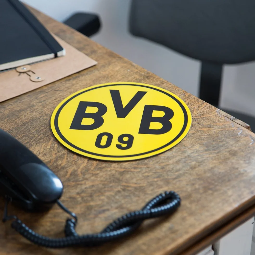Borussia Dortmund Alfombrilla para ratón Redonda