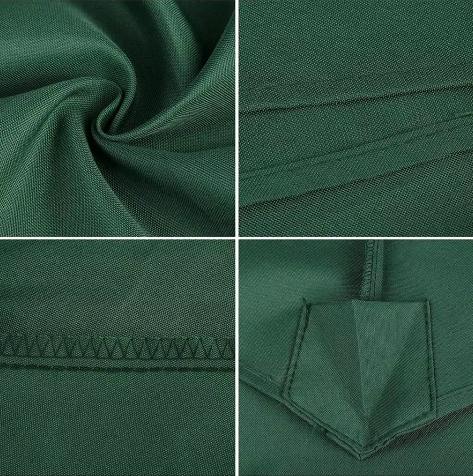 Waterpof - Toldo de repuesto resistente con protección UV para mesa de jardín y patio, pantalla para muebles de exterior, se adapta a 6/8 varillas