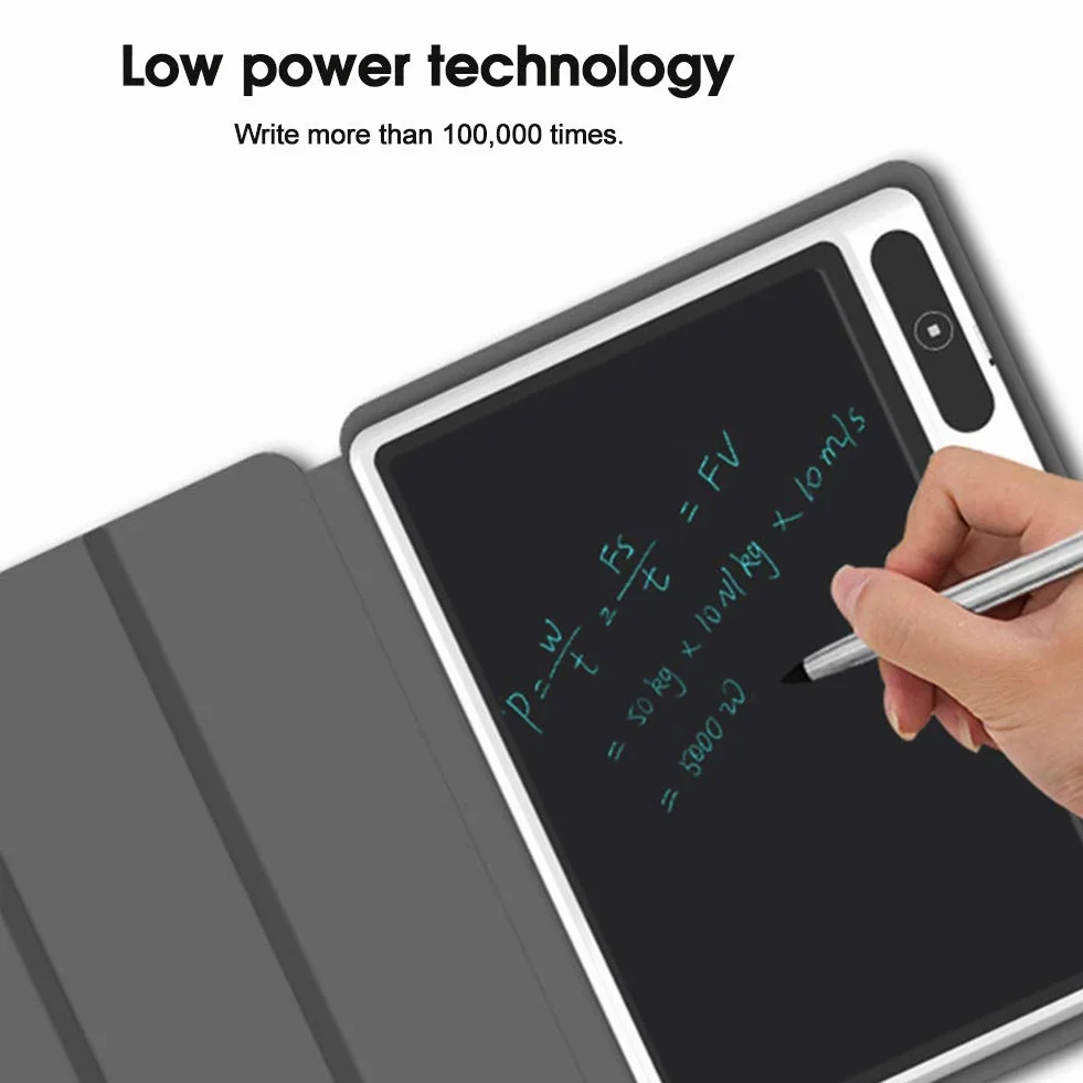Tableta de escritura LCD 10 pulgadas Bloc de notas electrónico Tablero de dibujo Rosa roja