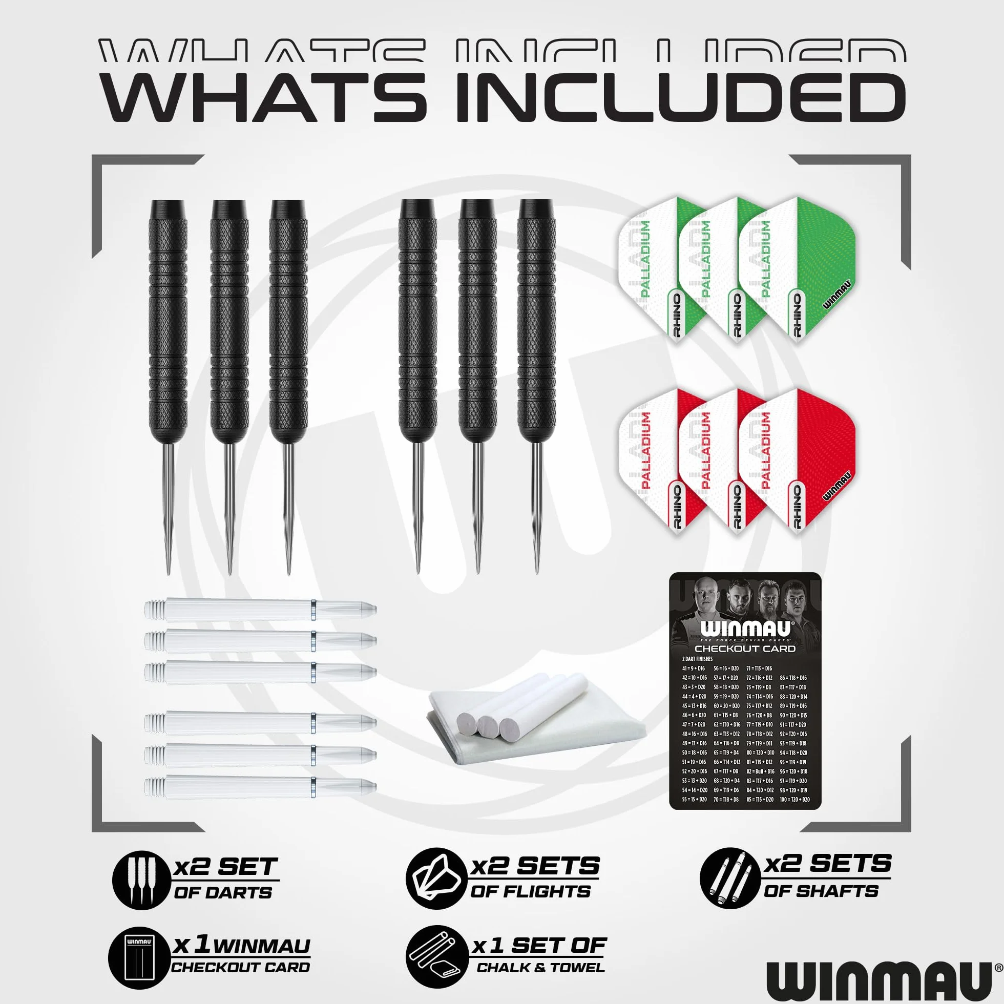 Winmau Diamond Plus Diana de Torneo PDC Sistema de Alambre Ultrafino Sisal de Alta Densidad