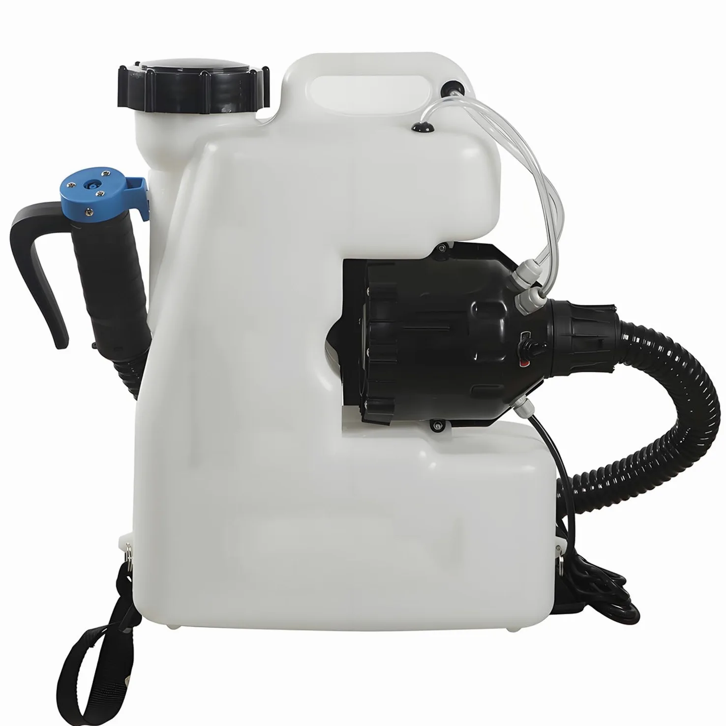 Máquina Nebulizadora Eléctrica Pulverizador Mochila,1400w 16L | Atomizador Comercial con Manguera Telescópica,Alcance Pulverización 8–10 M,para Jardín,Hogar,Hoteles Interiores Exteriores