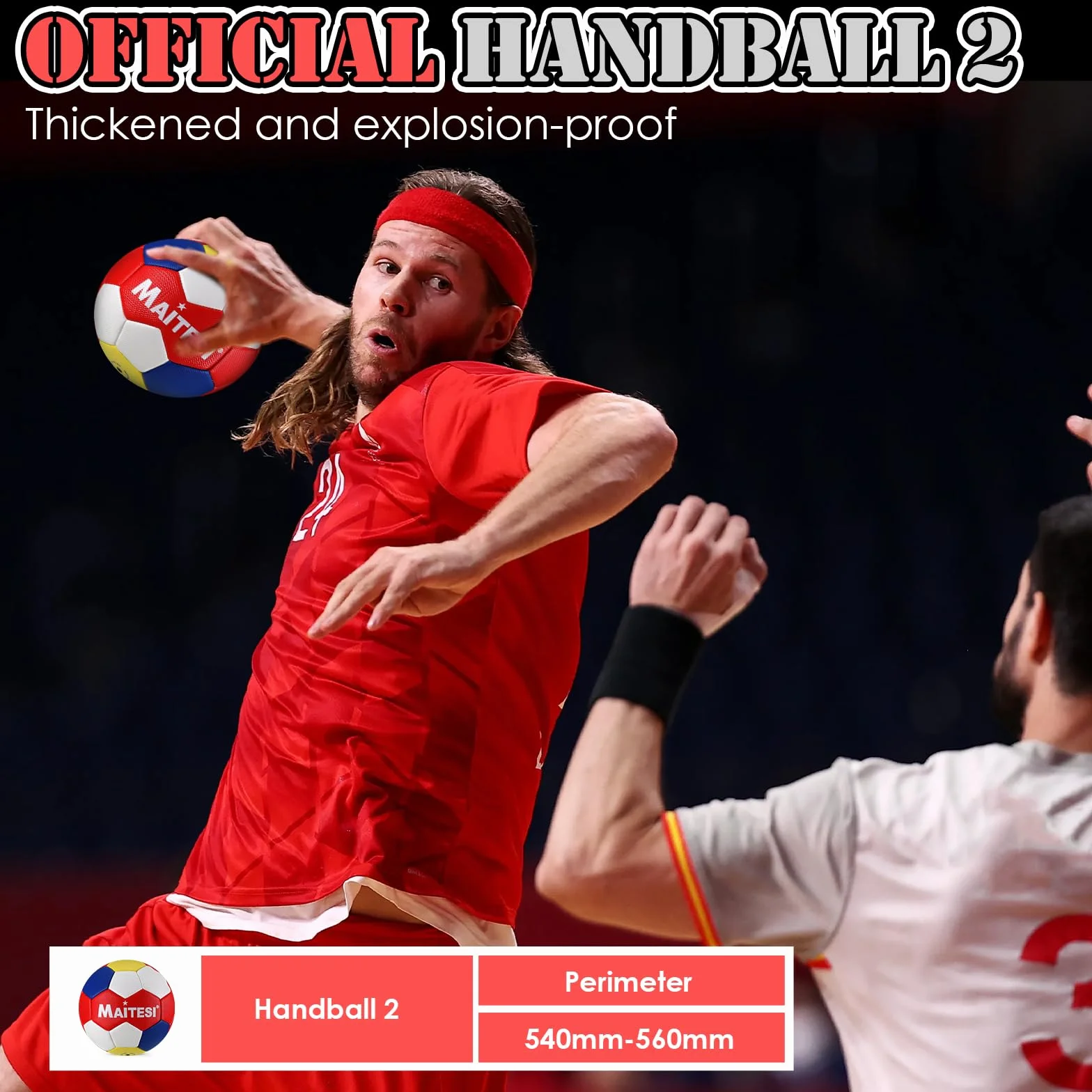 Balón de balonmano tamaño 2 interior y exterior entrenamiento niños regalo