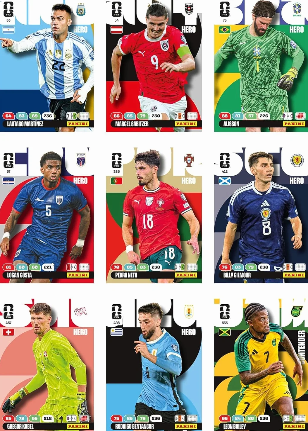 Copa Mundial FIFA 2026 Juego Tarjetas Comerciales Bolsa Premium 4 Edición Limitada