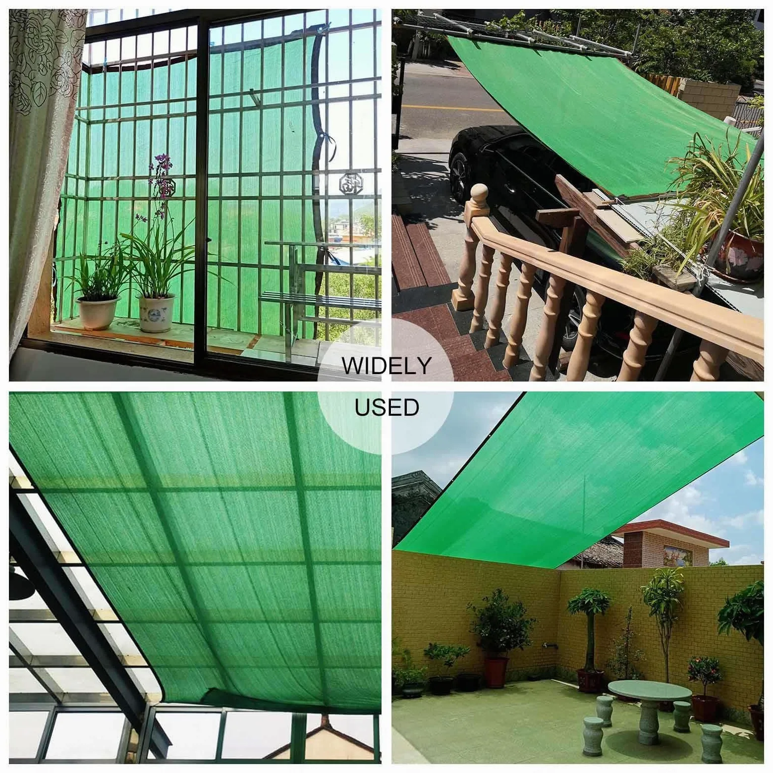 Tela De Sombreo Para Plantas,Malla De Sombreo Verde 2×2m 2×3m 2×6m 3×3m 3×4m 4×5m,Red De Sombra De Jardín,Con Ojales,Vela De Sombra,Lona De Malla Sombreadora,Transpirable,Green-2×12m(6.6*39.4ft)