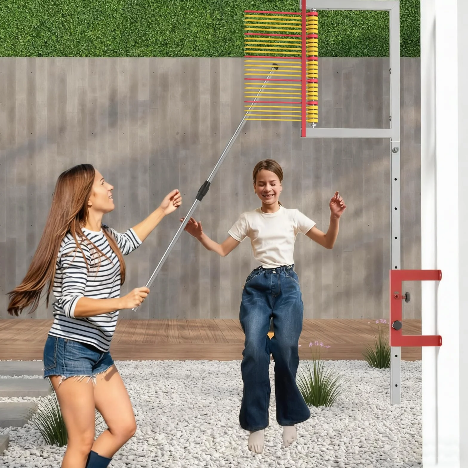 Medidor de salto vertical montado en la pared altura ajustable báscula de básquetbol dispositivo medición rebote