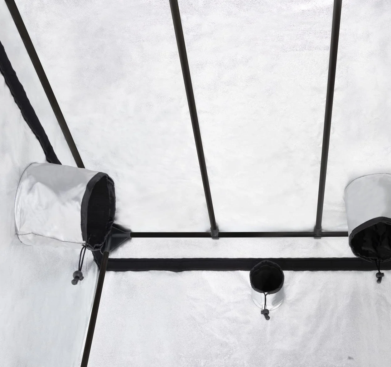 TRAFIKA Armario Cultivo Interior 120x120x200cm / Grow Tent/Grow Box/Armario Cultivo Indoor/Armario Grow Hidropónico/Reflectividad Mylar Premium 97%