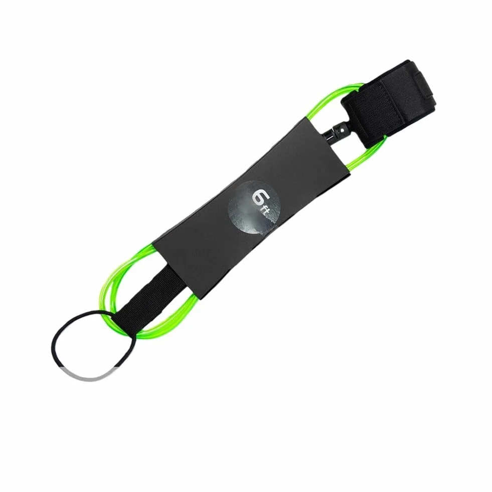 Correa para tabla de surf 360° con bolsillo oculto 7 pies rojo