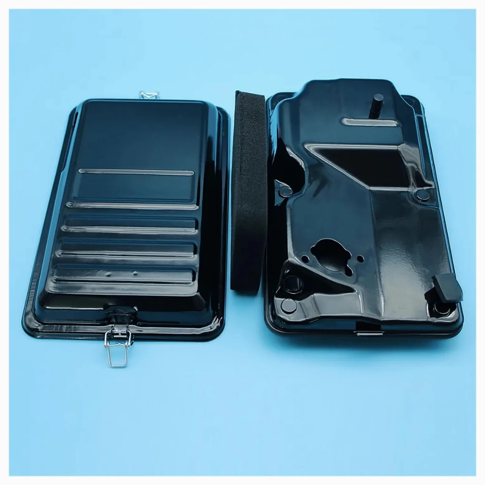 Conjunto de Filtro de Aire de Repuesto for generador Compatible con Motores de Gasolina GX340 (11 HP, GX390 (13 HP, 188F, 190F, GX340 y 390) (número 17211-899-000)