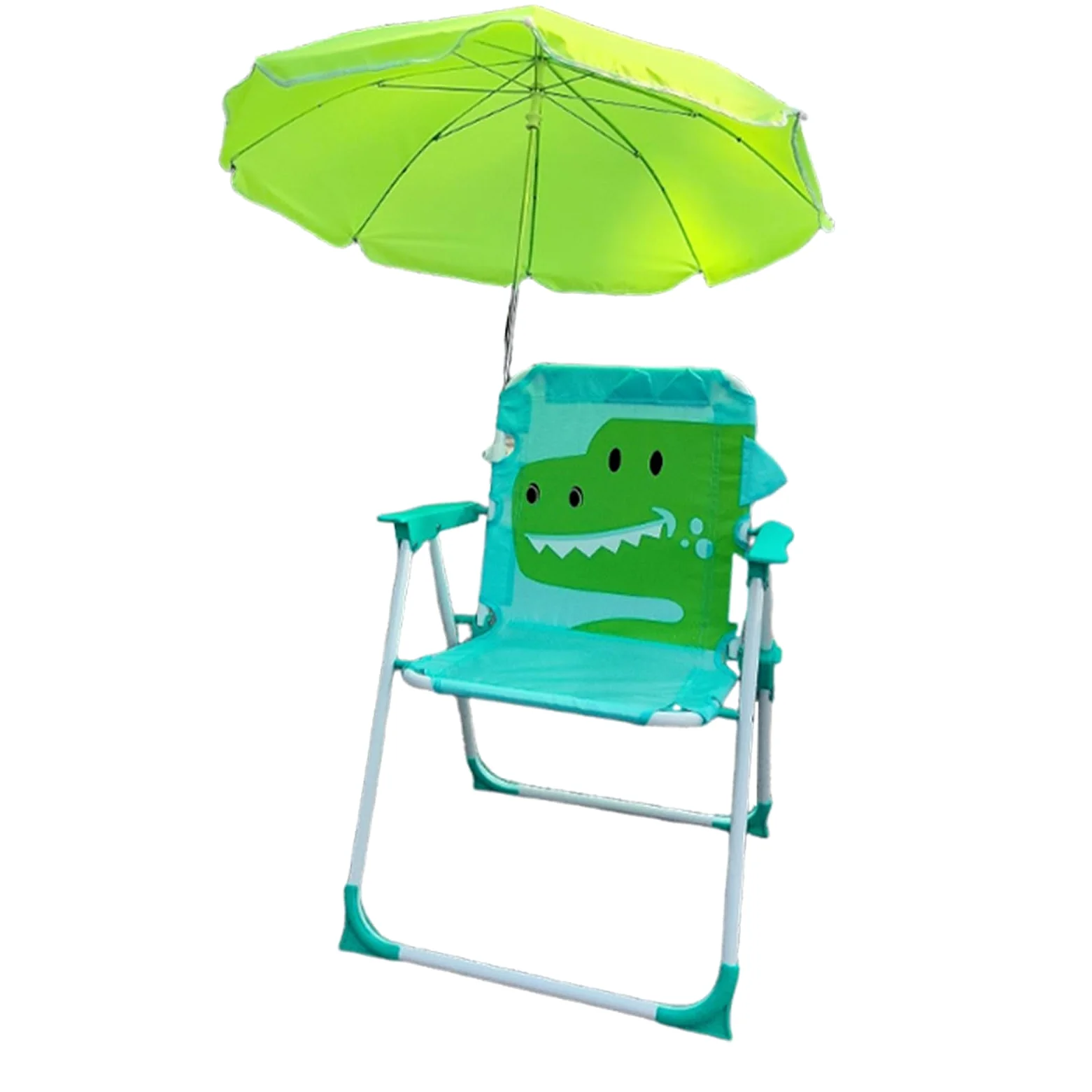 Silla De Playa Plegable para Niños Camping Chaise Pliante Fácil Transportar Exteriores Viajes Jardín