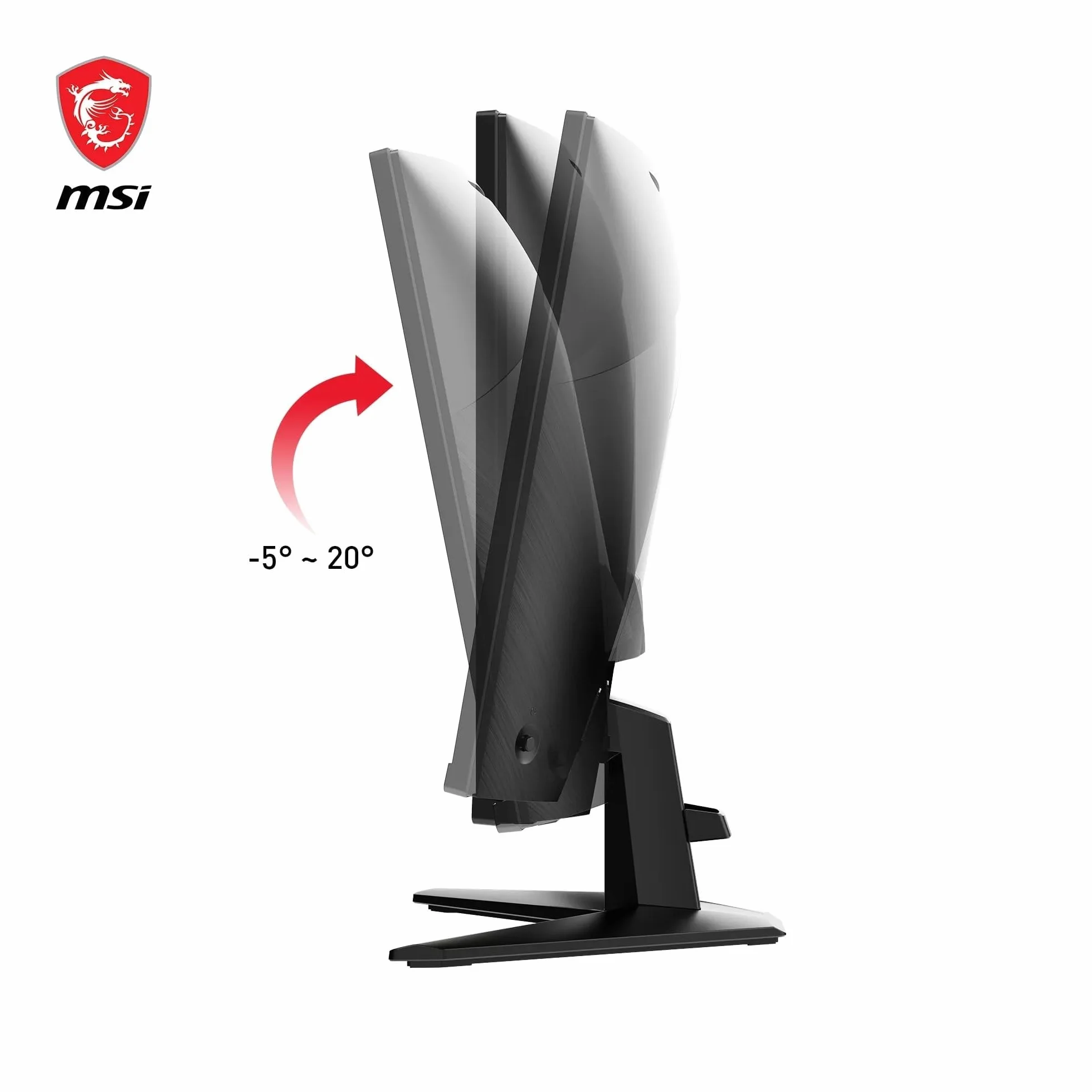 MSI MAG 27C6F Monitor Curvo Gaming 27" FHD 1920x1080 VA 180Hz 0.5ms GtG Adaptive Sync DP 1.2a HDMI CEC