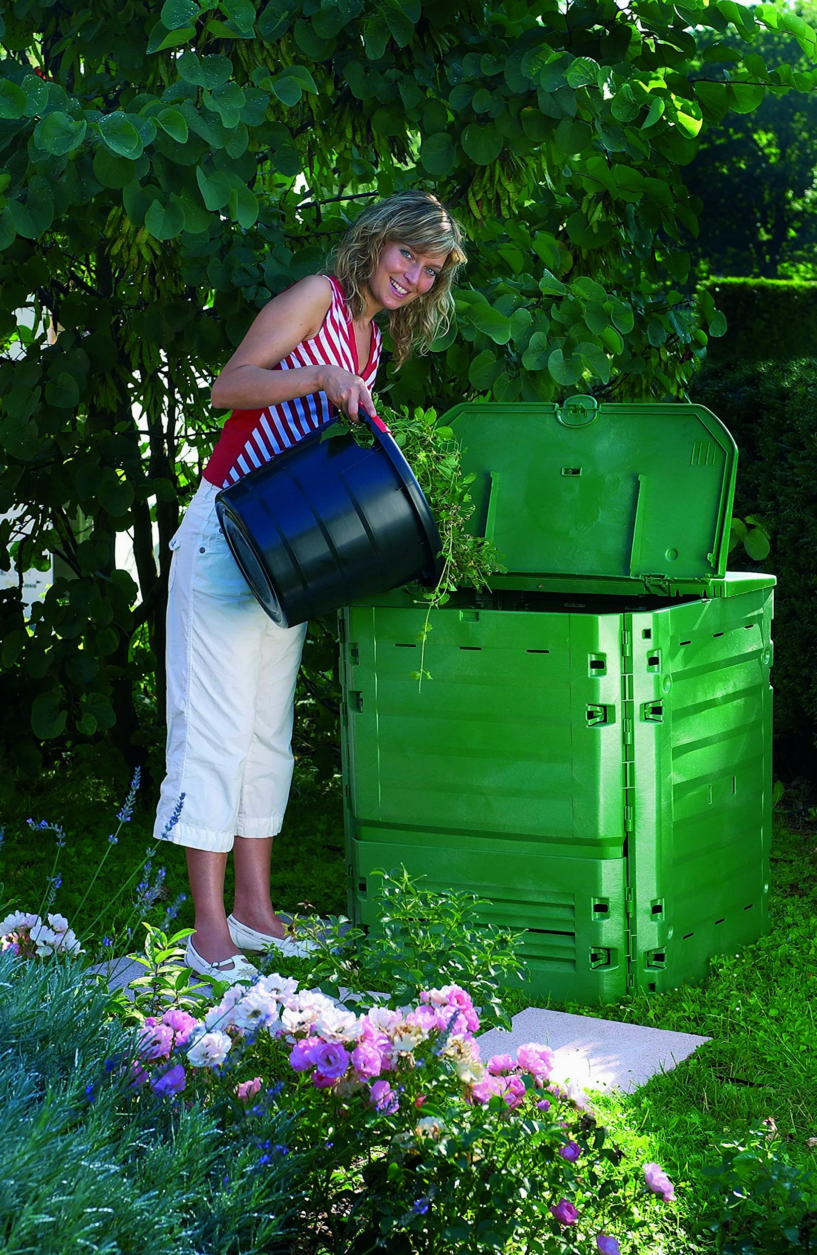 Graf Thermo-King - Compostador de 900 l, 100 x 100 x 100 cm