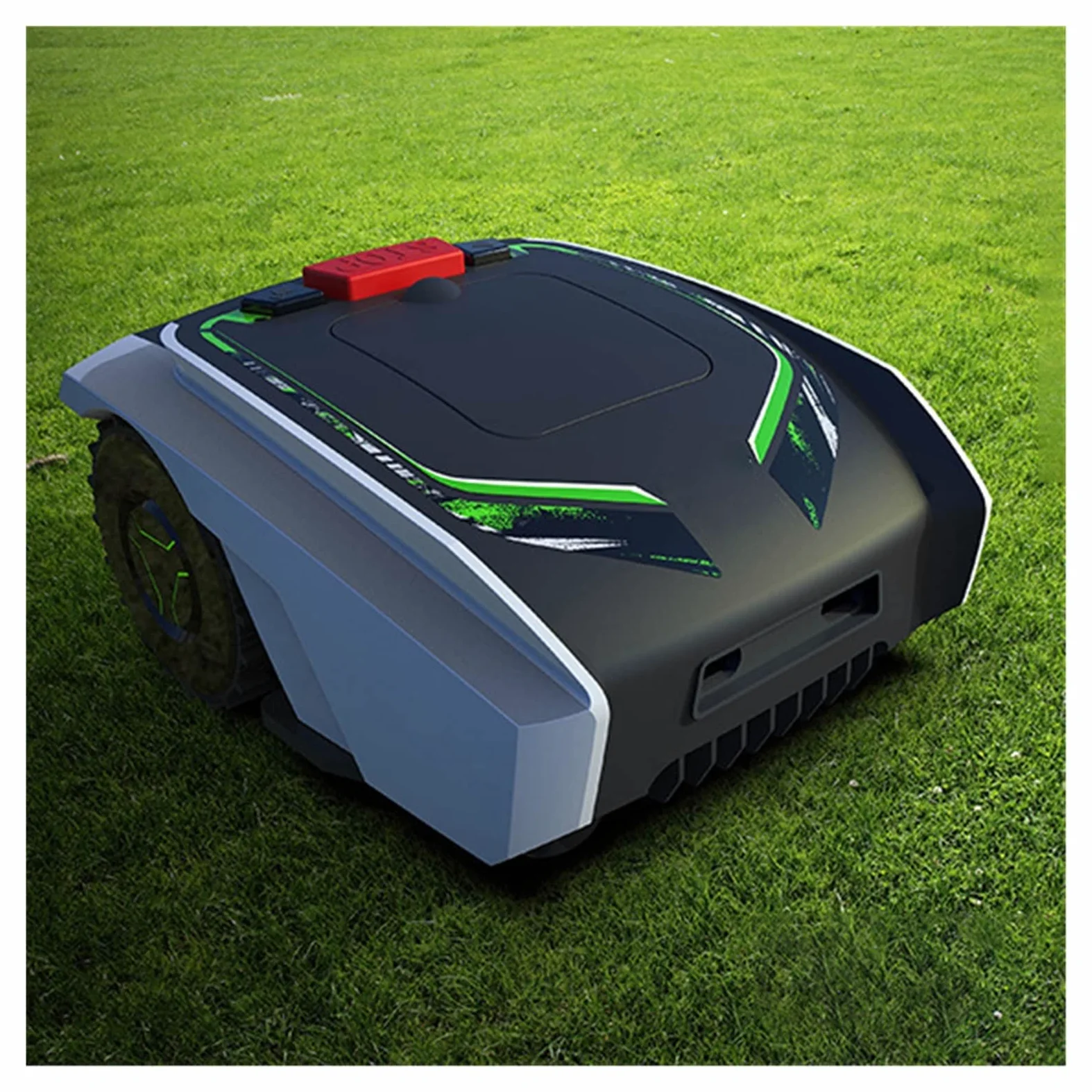 Cortacésped Inteligente Completamente automático poda eficiente teléfono móvil planificación Camino Patio cortacésped Robot de césped,Mantenimiento eficiente del jardín
