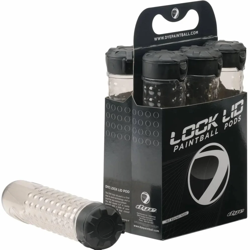 DYE Lock Lid Pod - Tubo/Montura de Paintball