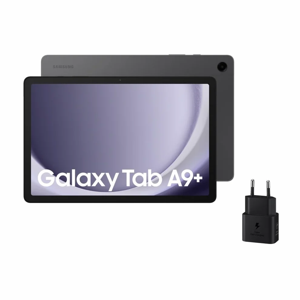 Samsung Galaxy Tab A9+ Tablet 128 GB WiFi 11" Pantalla Android Gris