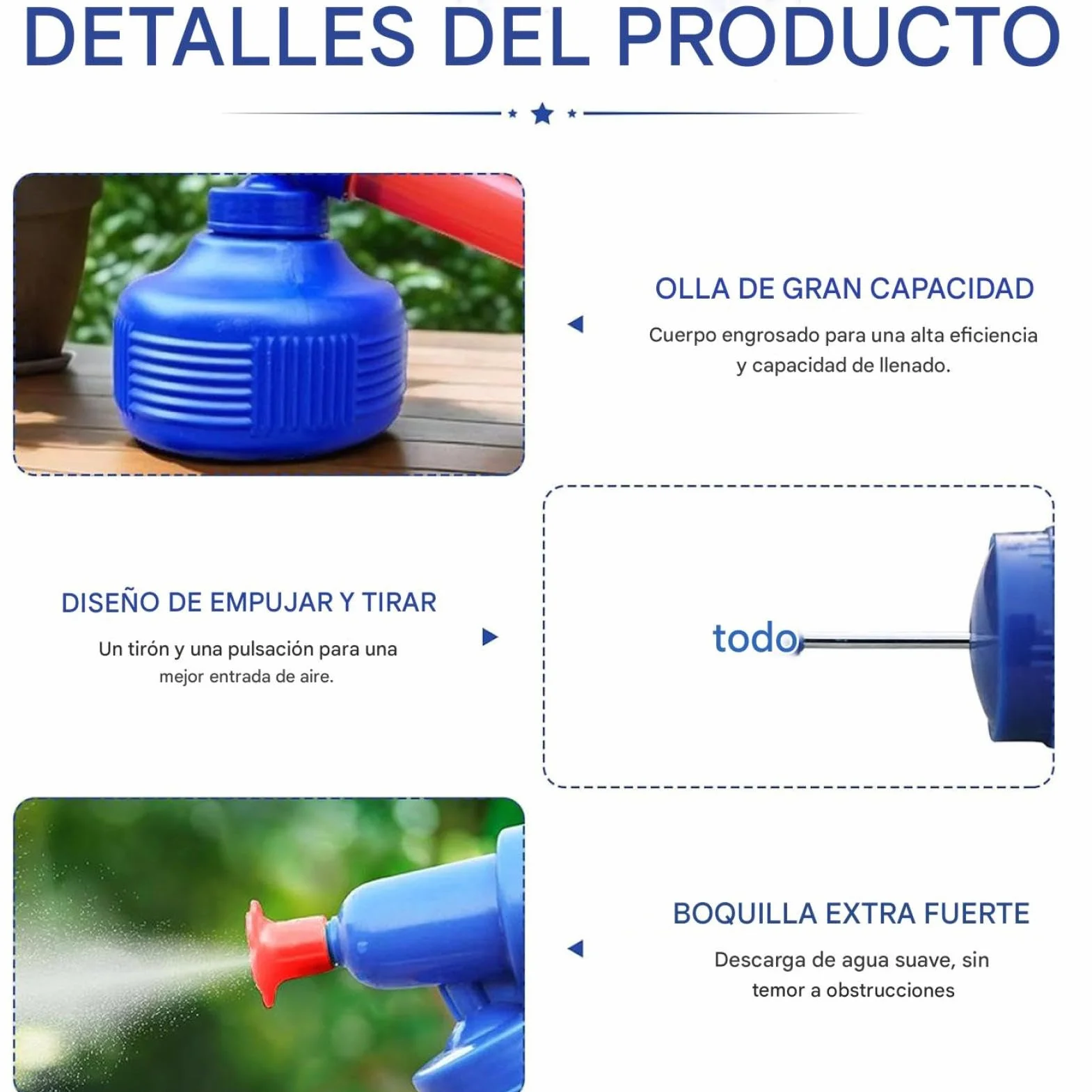 Genérico Espolvoreador para Tierra De Diatomeas - Control De para Ganado,Multifuncional para Andamios, Jardín, Vivero, Granja, Invernadero Y Hogar