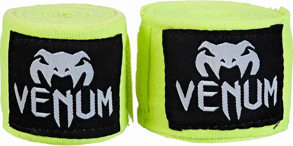 Venum Espinilleras de Boxeo Negro Rojo Única