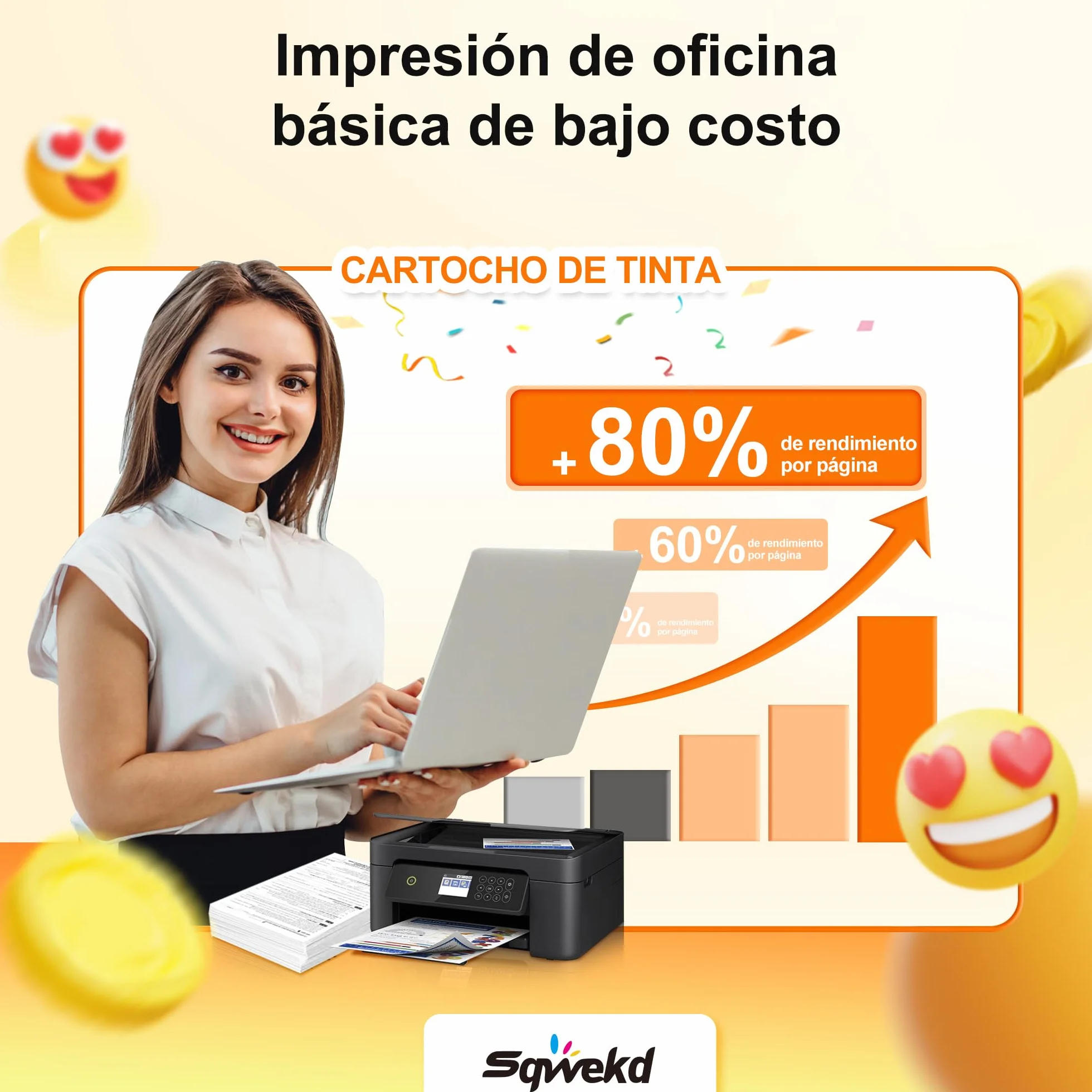 Cartucho Compatible para Epson 604XL Negro Cian Magenta Amarillo 4 Negro 2 Cian 2 Magenta 2 Amarillo