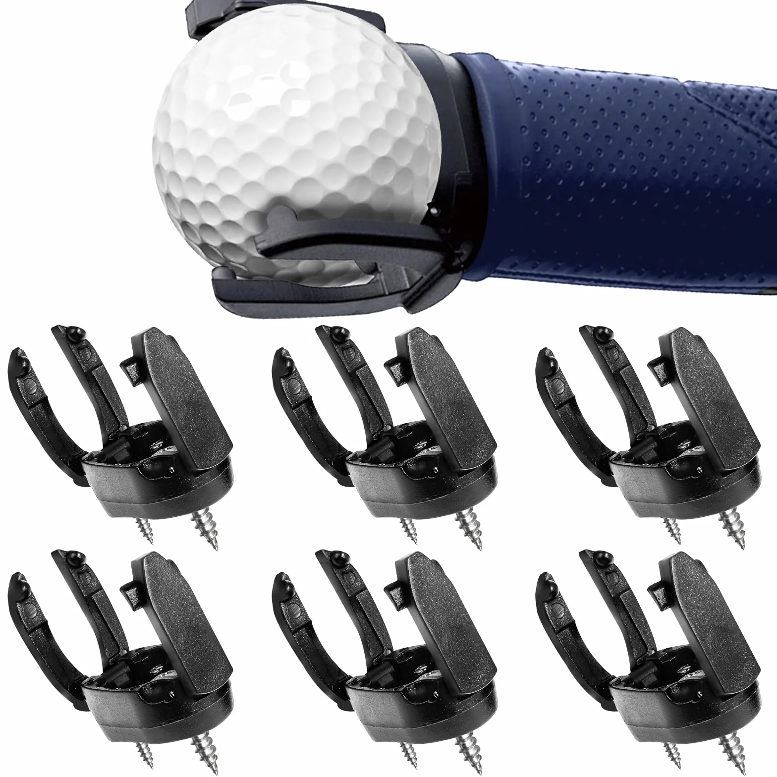 Prasacco Recogedor de Pelotas de Golf Plegable Herramienta de Recogida Accesorios