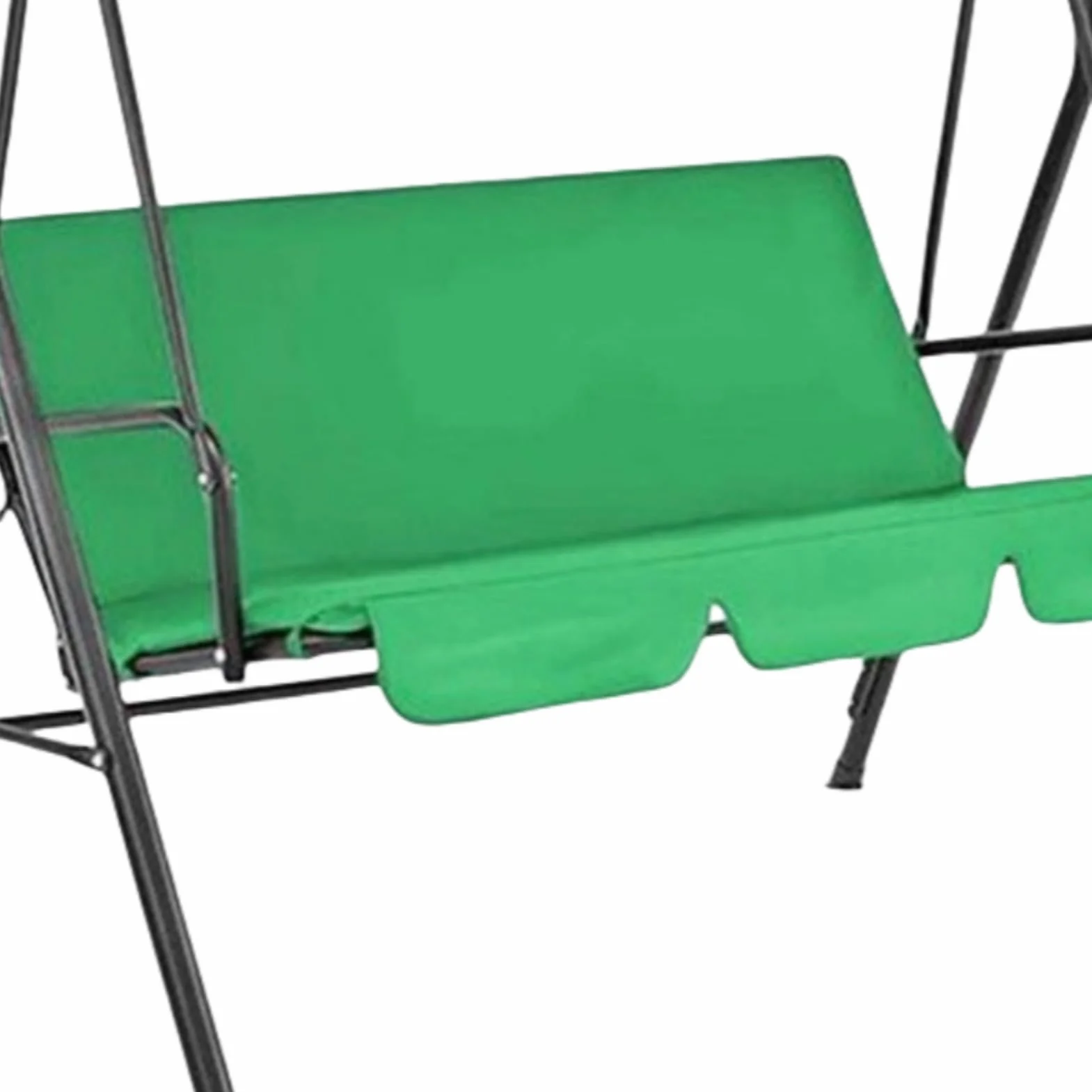Funda impermeable para balancín – tafetán de poliéster 190T (150 x 150 cm) – Funda de repuesto para balancín de jardín de 3 plazas – resistente a los rayos UV, ligera y plegable (gris)