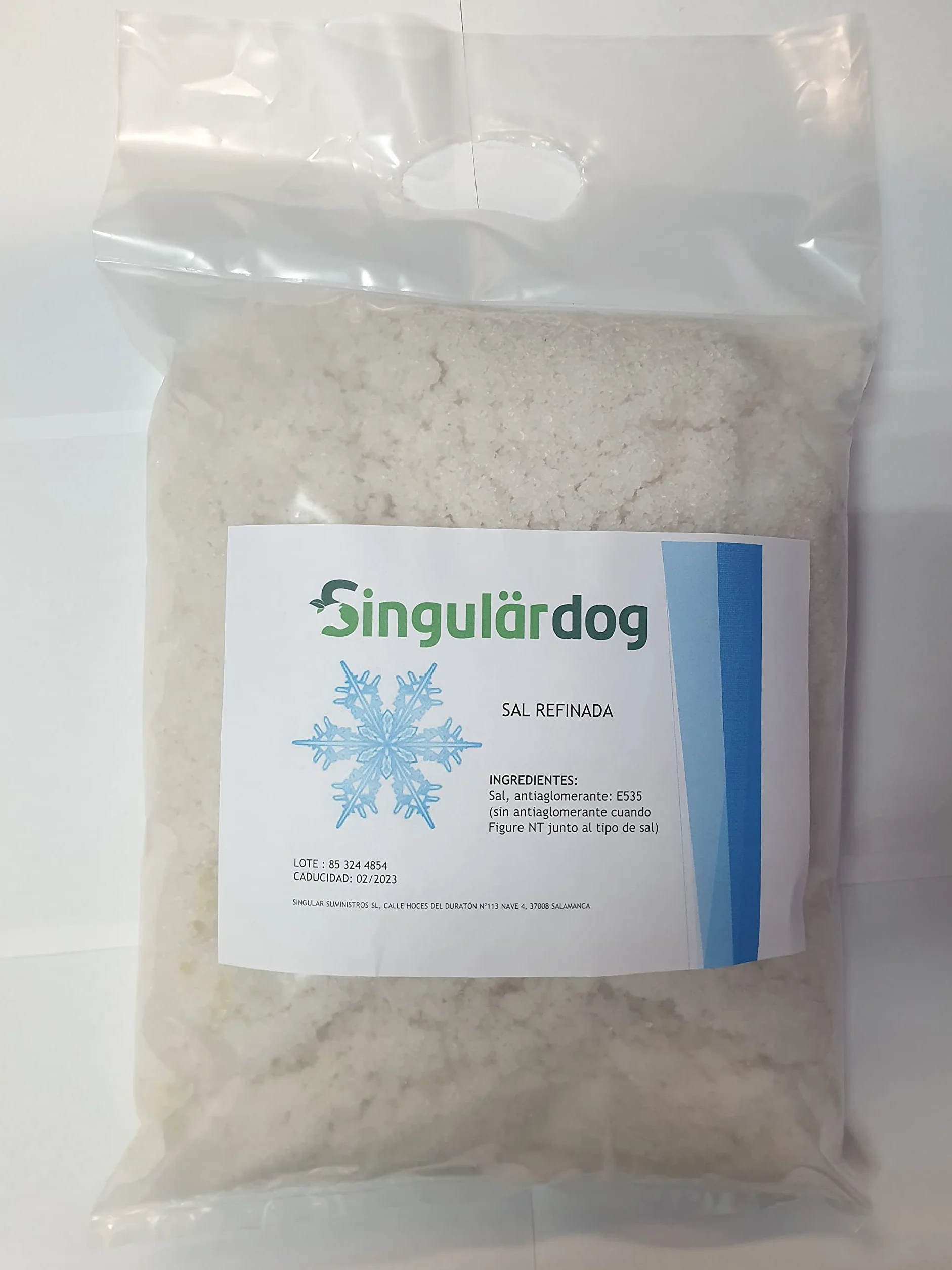 Sal para caminos helados y nieve, deshielo 5Kgs