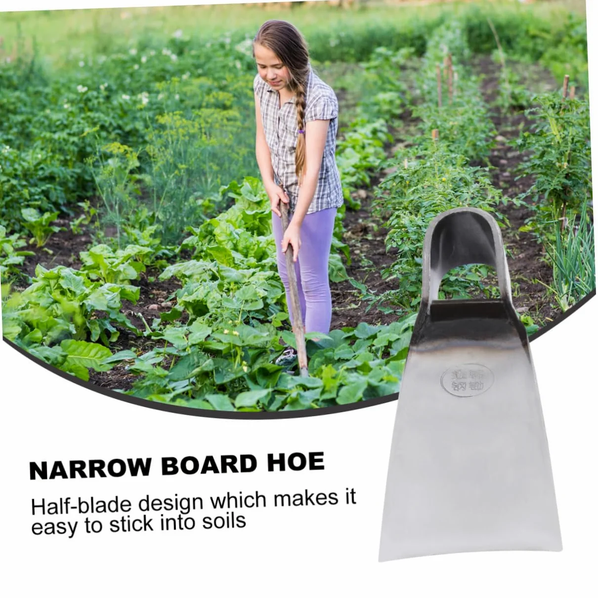 Herramientas de mano Azada forjada Herramienta de desmalezado manual Cultivador de azada Jardinería Azada pequeña Arranque Extractor de desmalezado de azada Herramientas de jardinería Herramientas de
