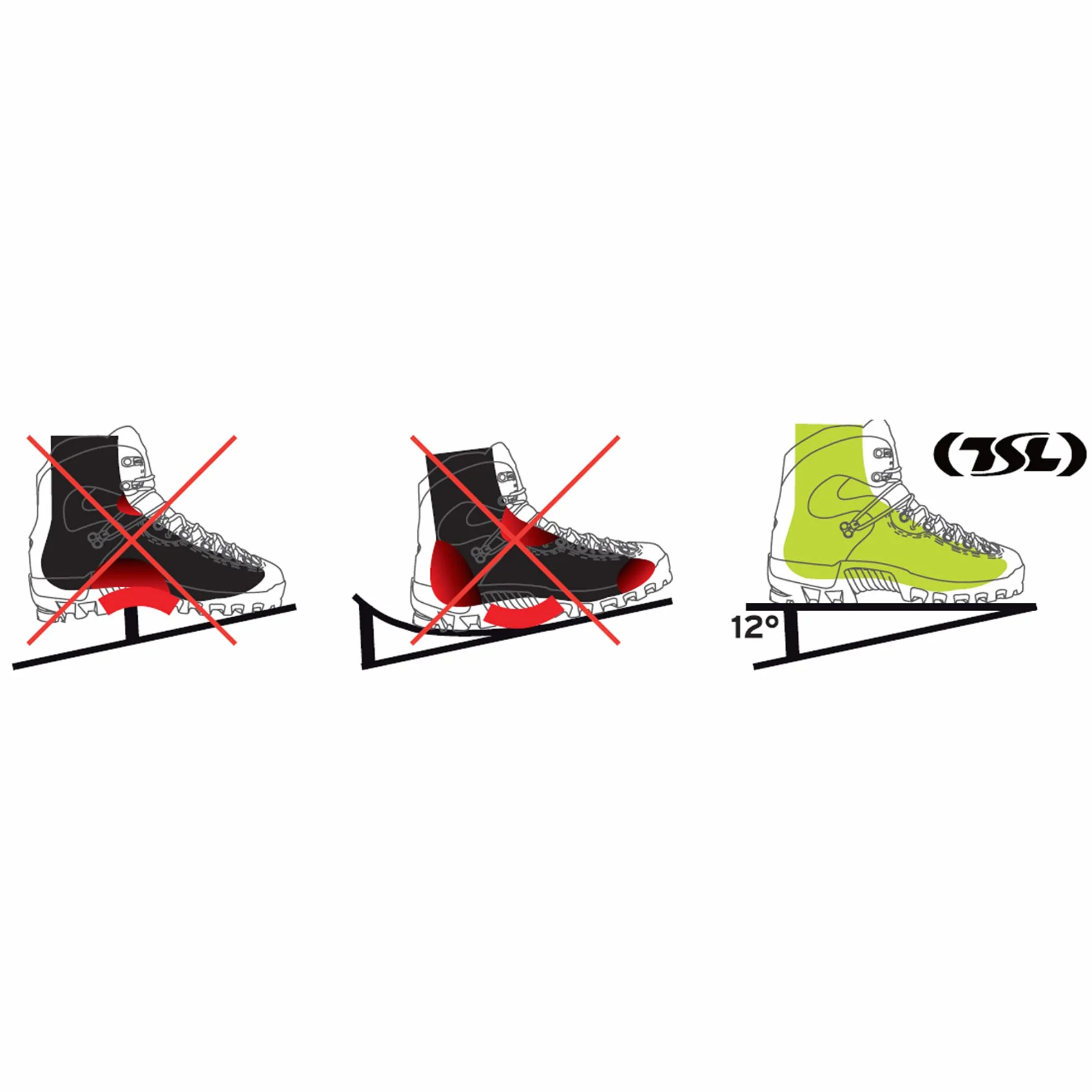 Raqueta de nieve TSL Up & Down Grip