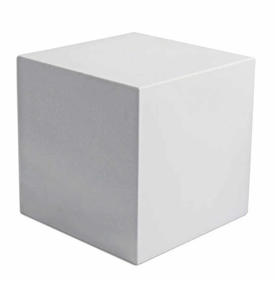 Cubo 43cm - Asiento/Mesa - Color Blanco