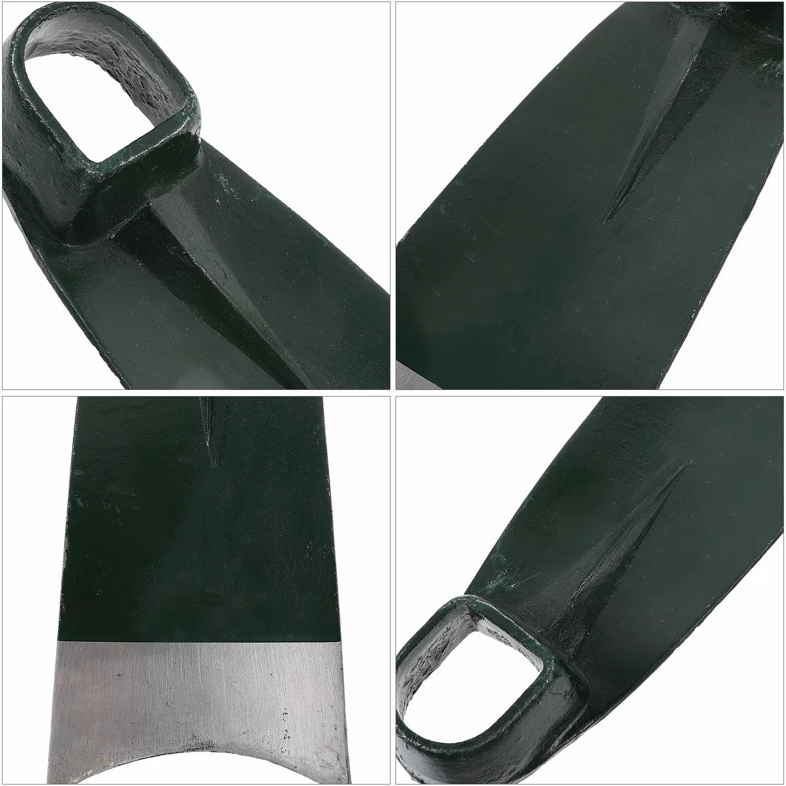 Azada de Jardinería de Acero Inoxidable Resistente y Ligera Cabeza de Azada para Suelo Deshierbe y Cultivo Herramienta Práctica para Jardineros Fácil de Instalar y Duradera