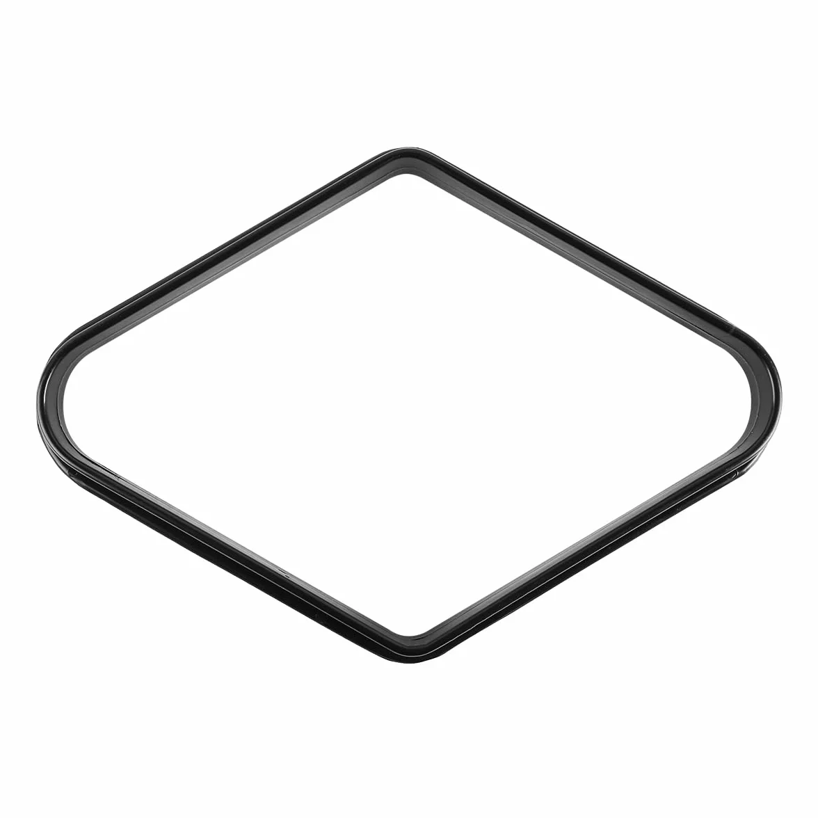 Soporte Triangular para Mesa de Billar 9 Bolas, Plástico Resistente Negro, 2-1/4 Pulgadas