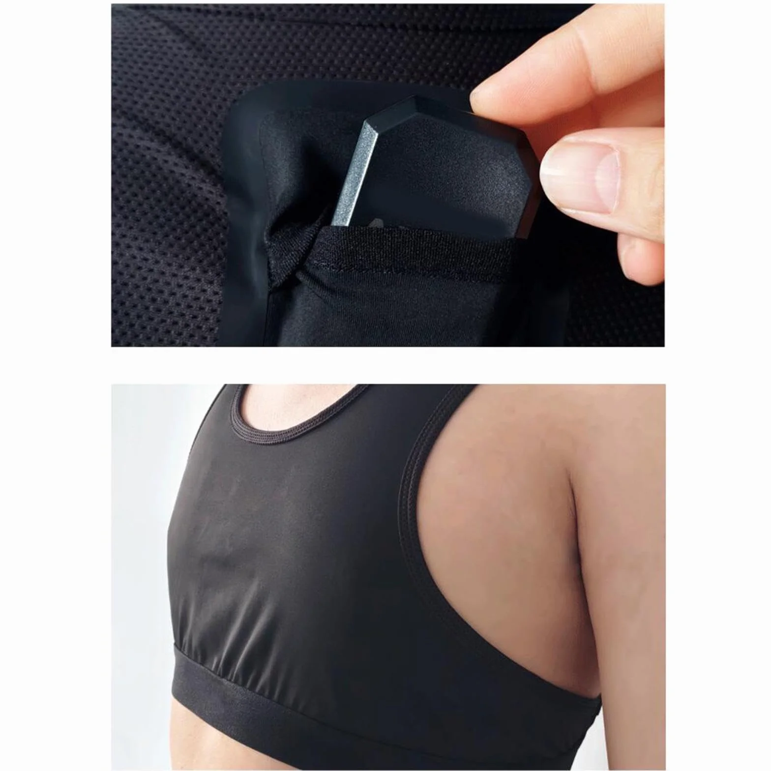 Oshhni Chaleco de Entrenamiento de fútbol con Bolsillo Transpirable Secado rápido