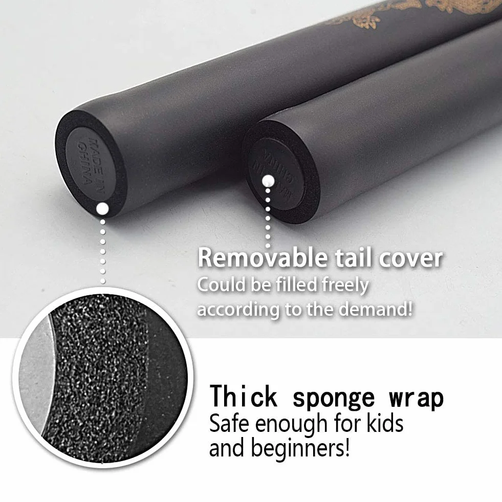 Nunchakus de Espuma Entrenamiento Artes Marciales para Niños Adultos Principiantes 2Pack