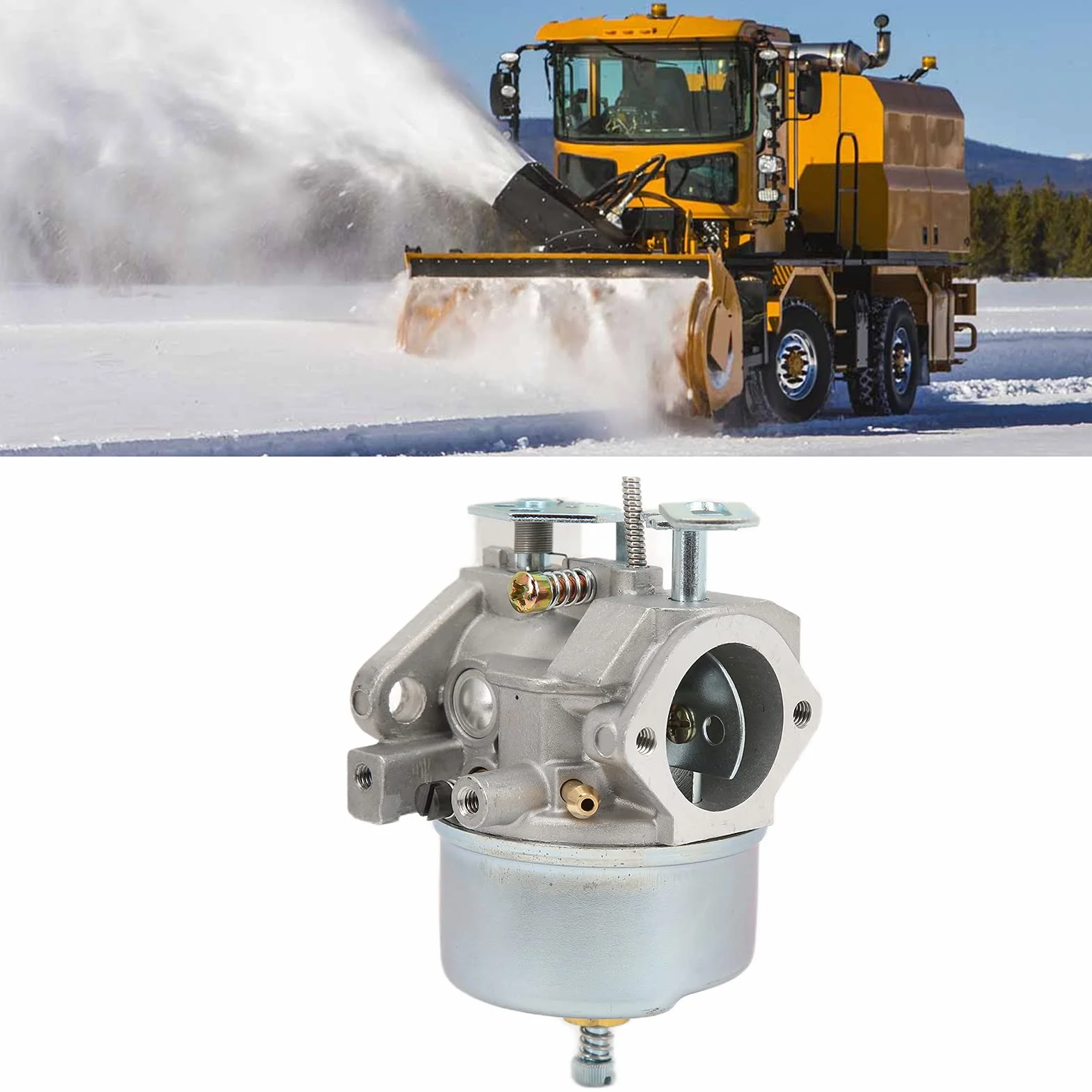 Carburador de Soplador de Nieve, Carburador Carb 632334a 632334 Reemplazo de Reparación de Mantenimiento para Soplador de Nieve de 7/8 /