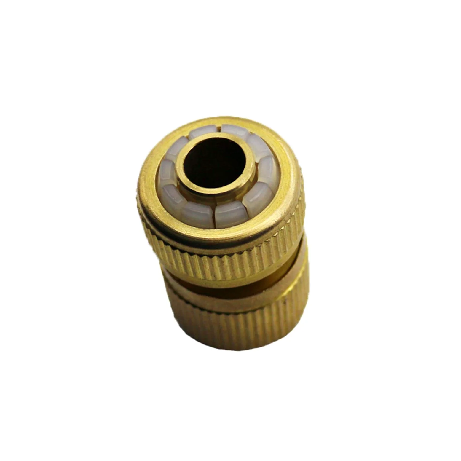 Rociador de riego para jardín, 6 piezas, accesorios de cobre, conexión rápida para grifo y manguera de lavadora, y accesorios estándar para pistola de agua industrial (diámetro: 16 mm, juntas de sel