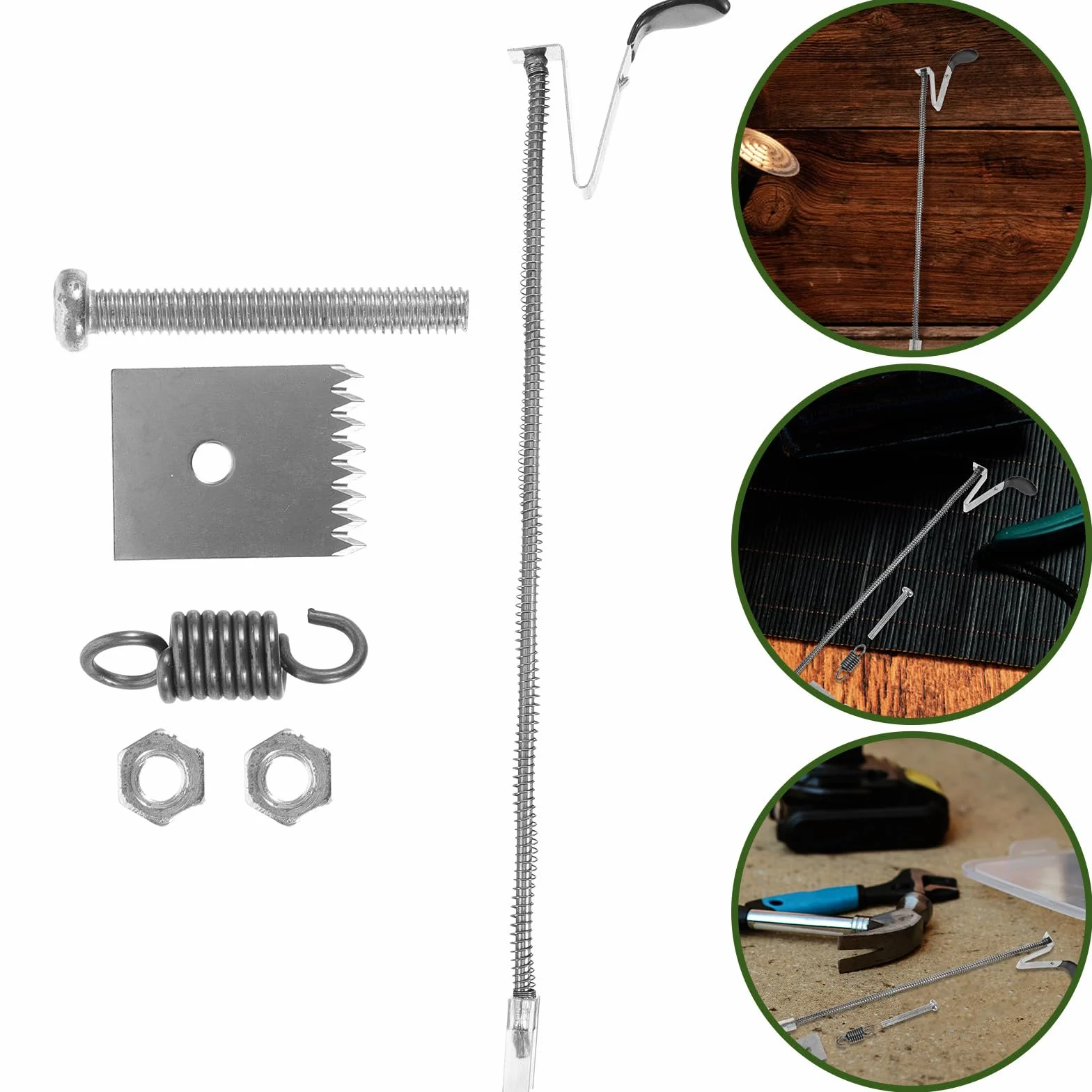 Accesorios Múltiples la Tomateras para para Cuchillas Maquina y Resortes de Acero Inoxidable Compatibles para Mejorar Eficiencia de Trabajo