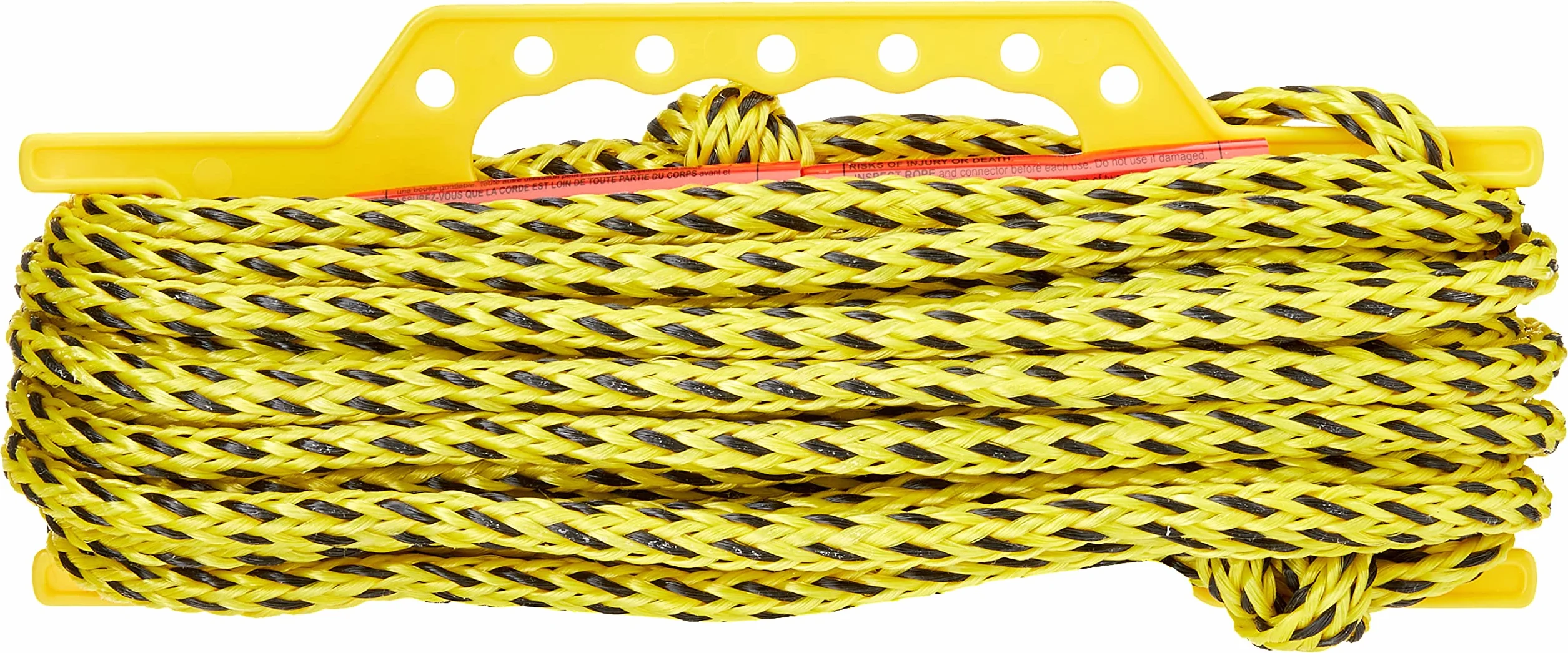 Sportsstuff Cuerda remolcable 2K con Organizador de Cuerda, Amarillo