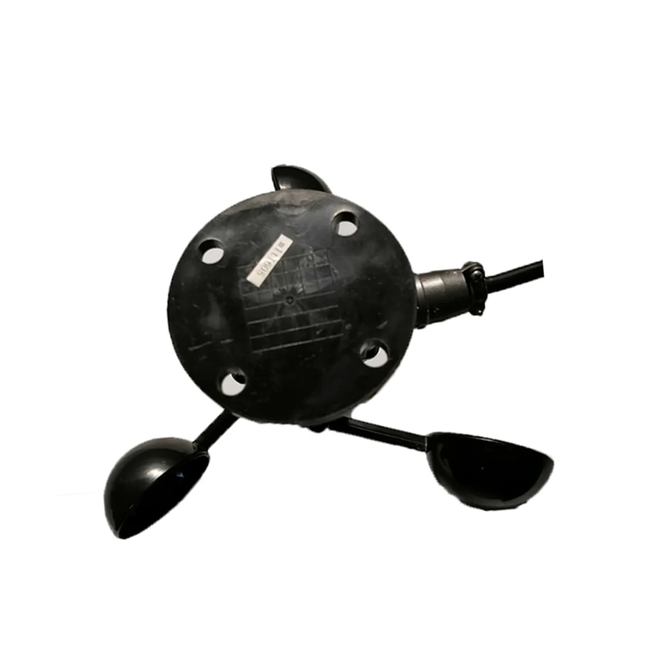 Anemómetro Sensor de Viento Rs485 de 3 Copas Abs Negro | Salida Modbus 485, Rango 0 32.4 S y Relación 0.2 S, Capacidad ≤200ω y Peso ±1 S