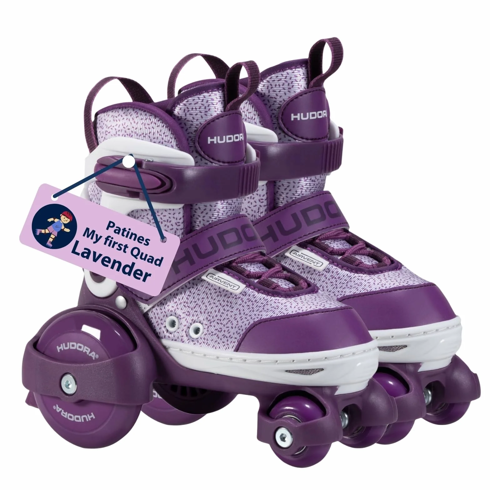 HUDORA My First Quad Patines ajustables para niños hasta 20 kg