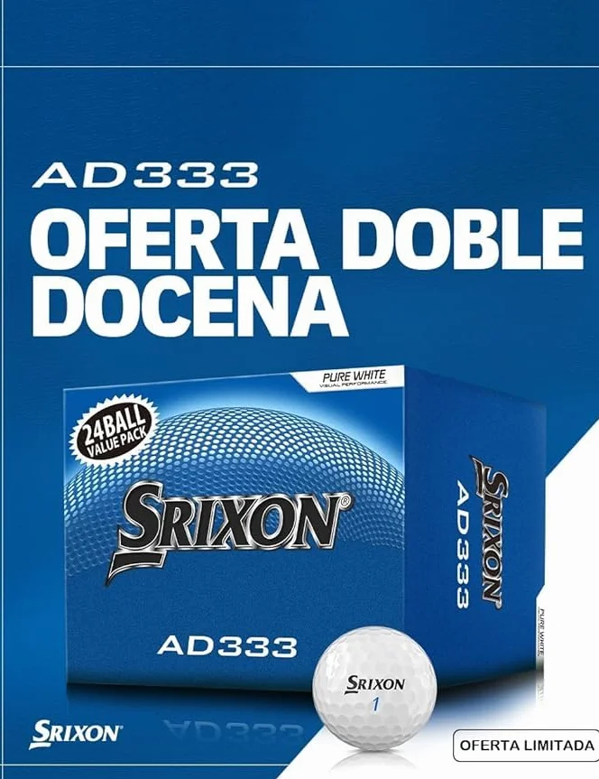 Srixon AD333 2026 Golf Balls 24-Pack