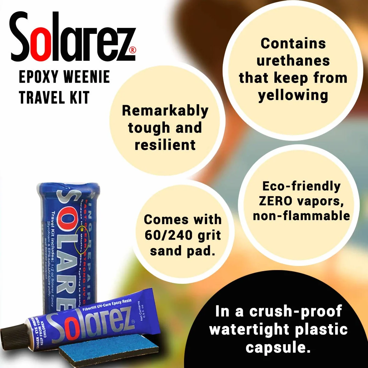 Solarez Mini Kit de viaje epoxi