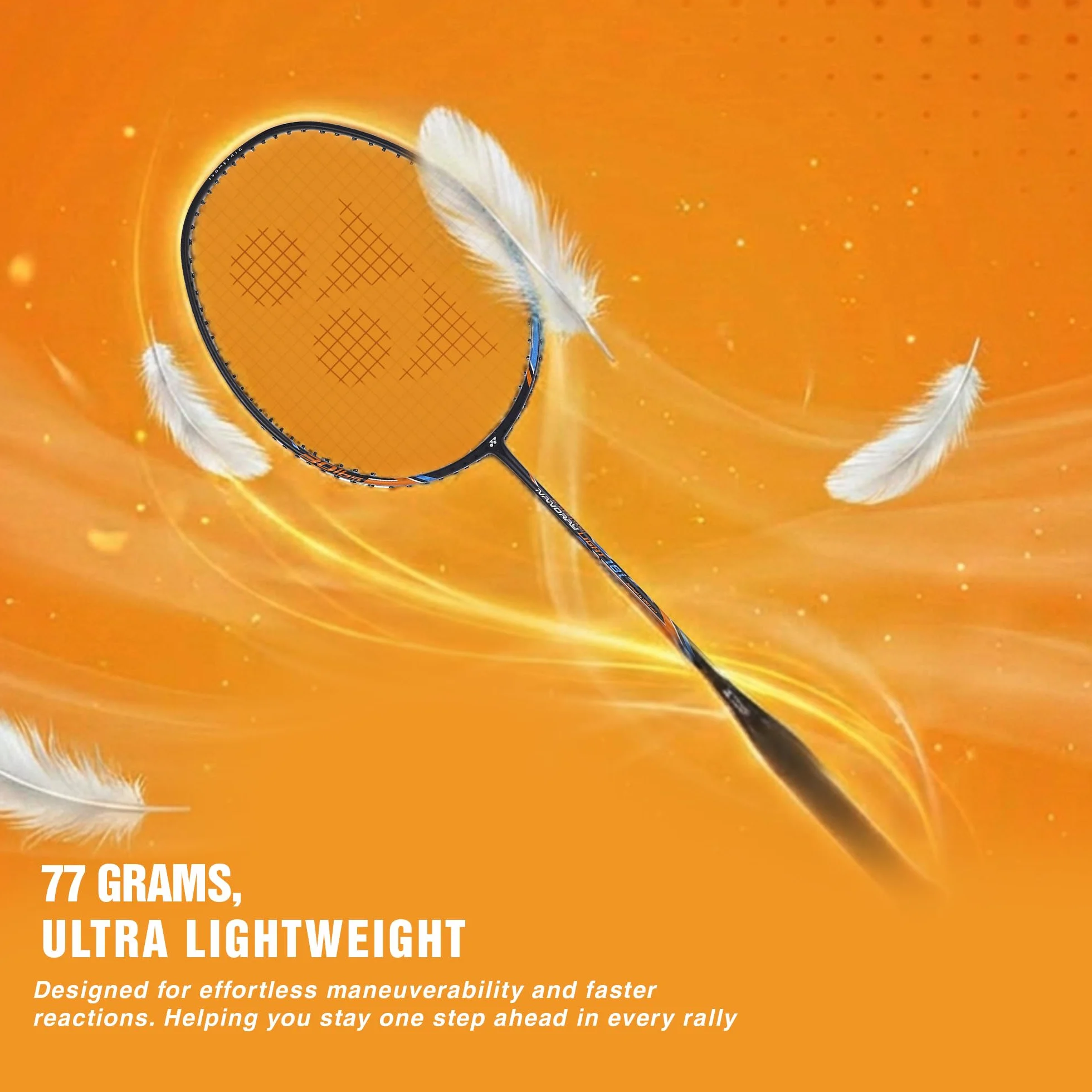 YONEX Nanoray 10F Hi-Flex Raqueta de bádminton preencordada