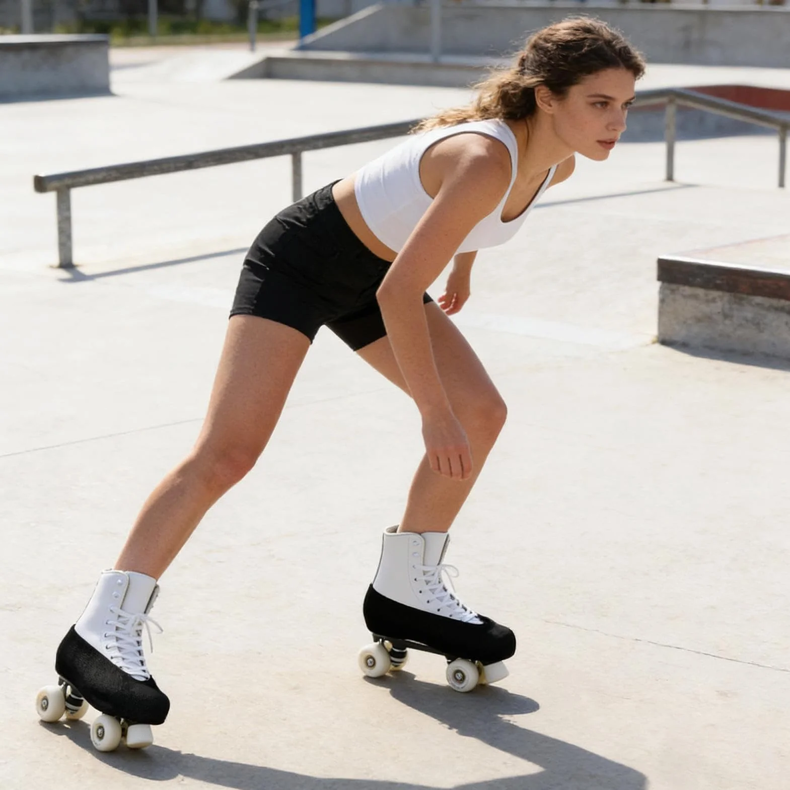 Fundas para patines de hielo elásticas protectoras para niños niñas adultos patinaje artístico hockey