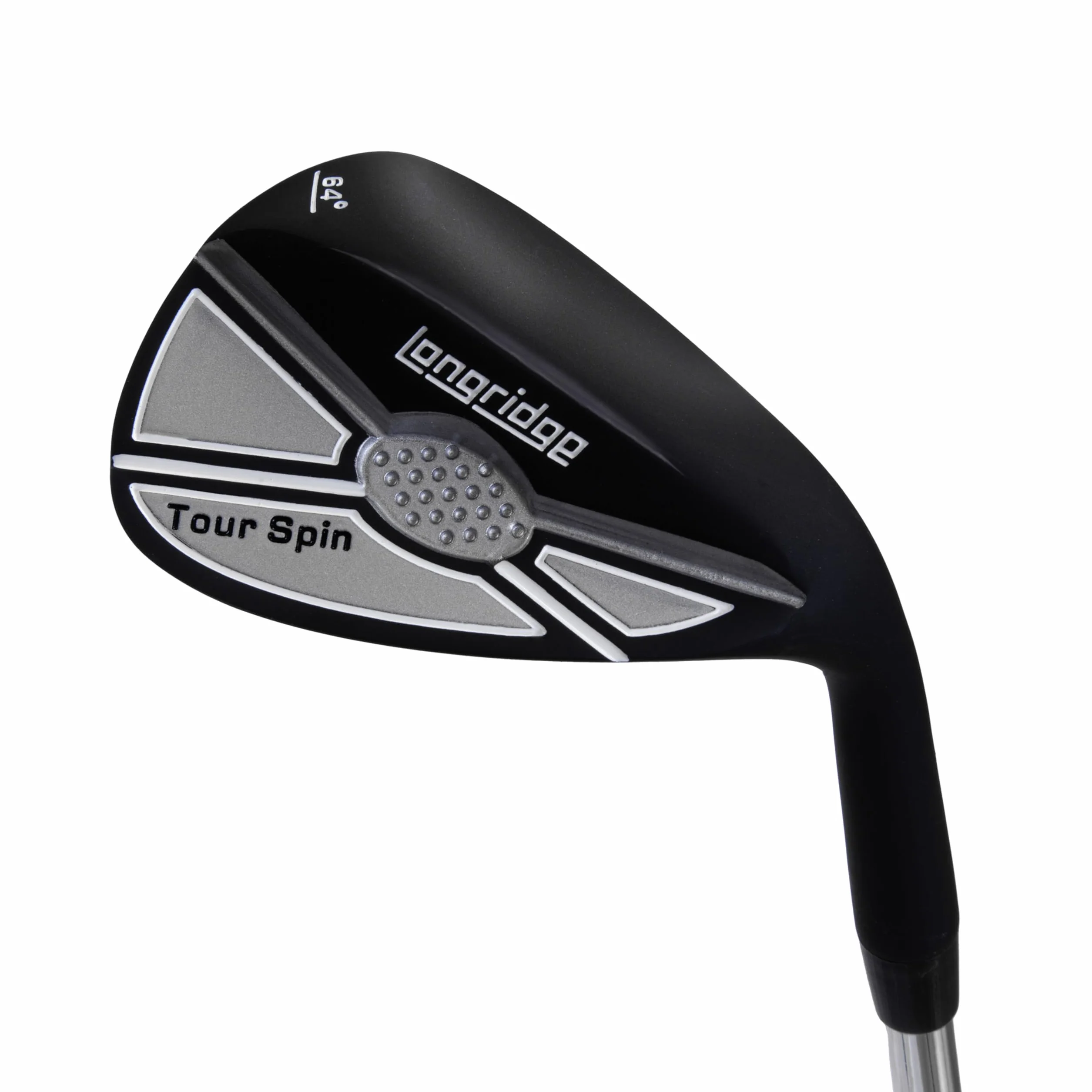 Longridge Tour Spin Cuña de Golf Negro