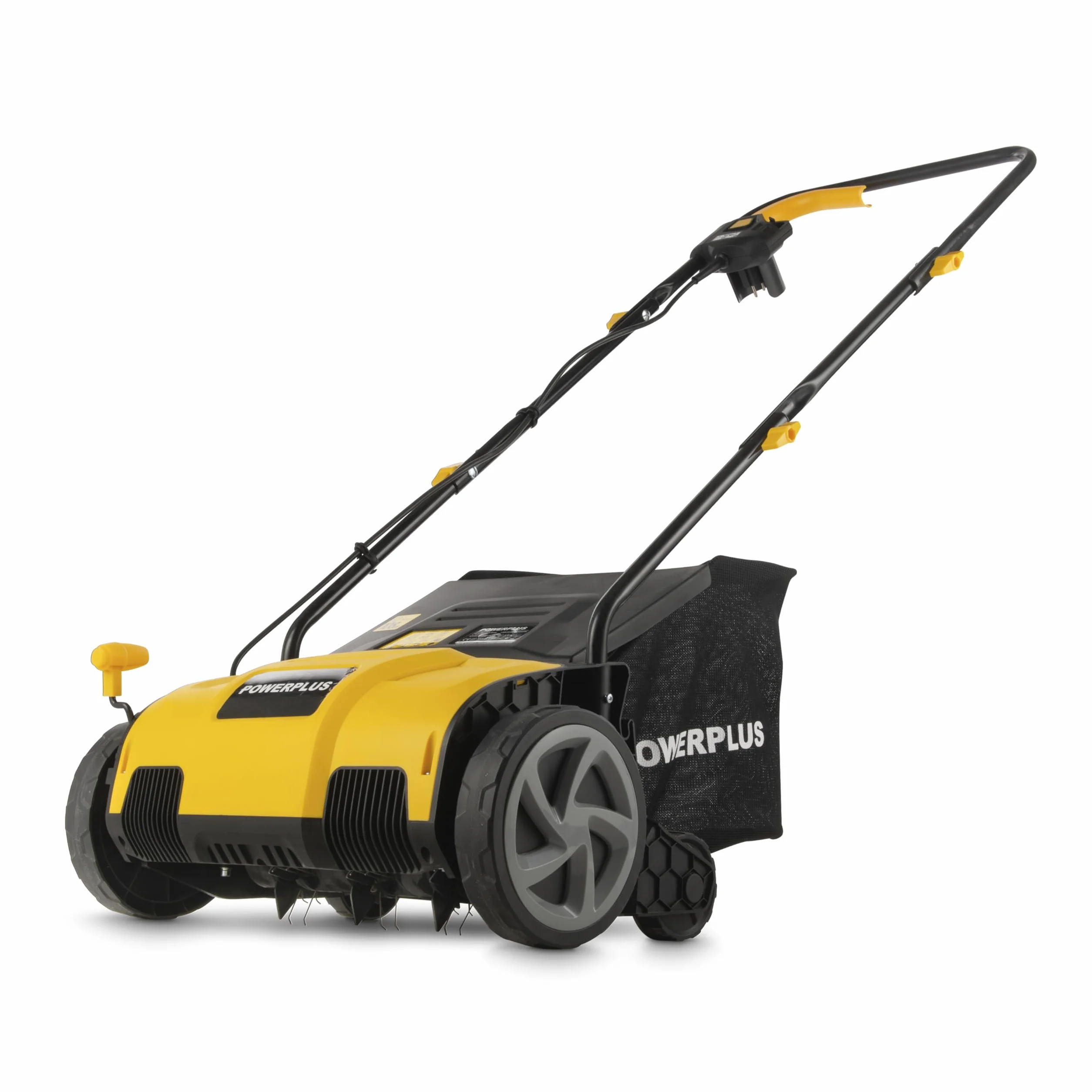 Powerplus Escarificador Eléctrico POWXG75130 - Escarificadores Eléctricos para Césped de 1300W con Ancho de Corte de 320mm - Aireador de Césped para Jardín