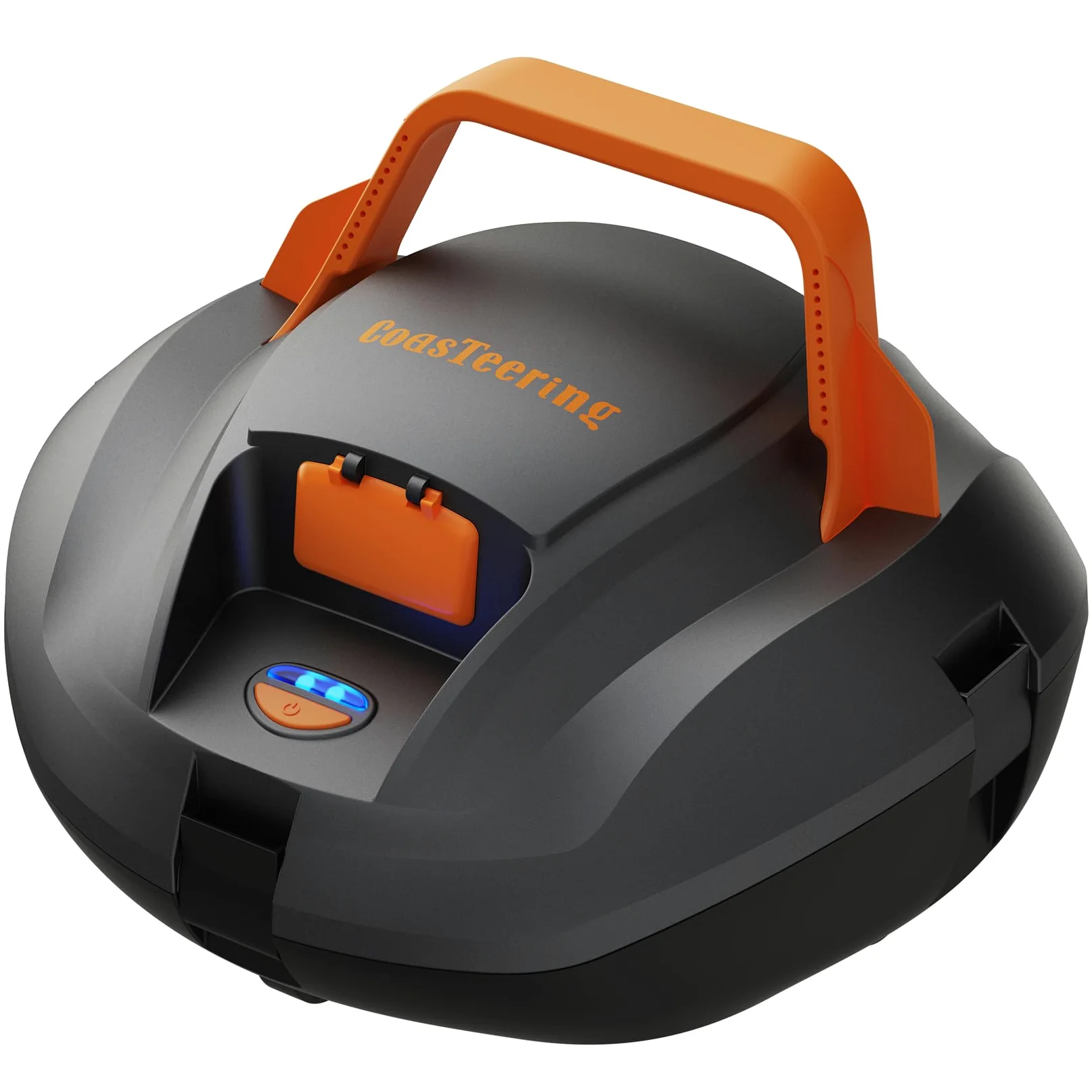 (2026 New) Coasteering Planet Robot Limpiafondos Piscina sin Cable, 120 Min, 4500mAh, Succión Potente, Doble Motor y Auto-Parking para Piscinas hasta 80 m² (sin Pendiente)