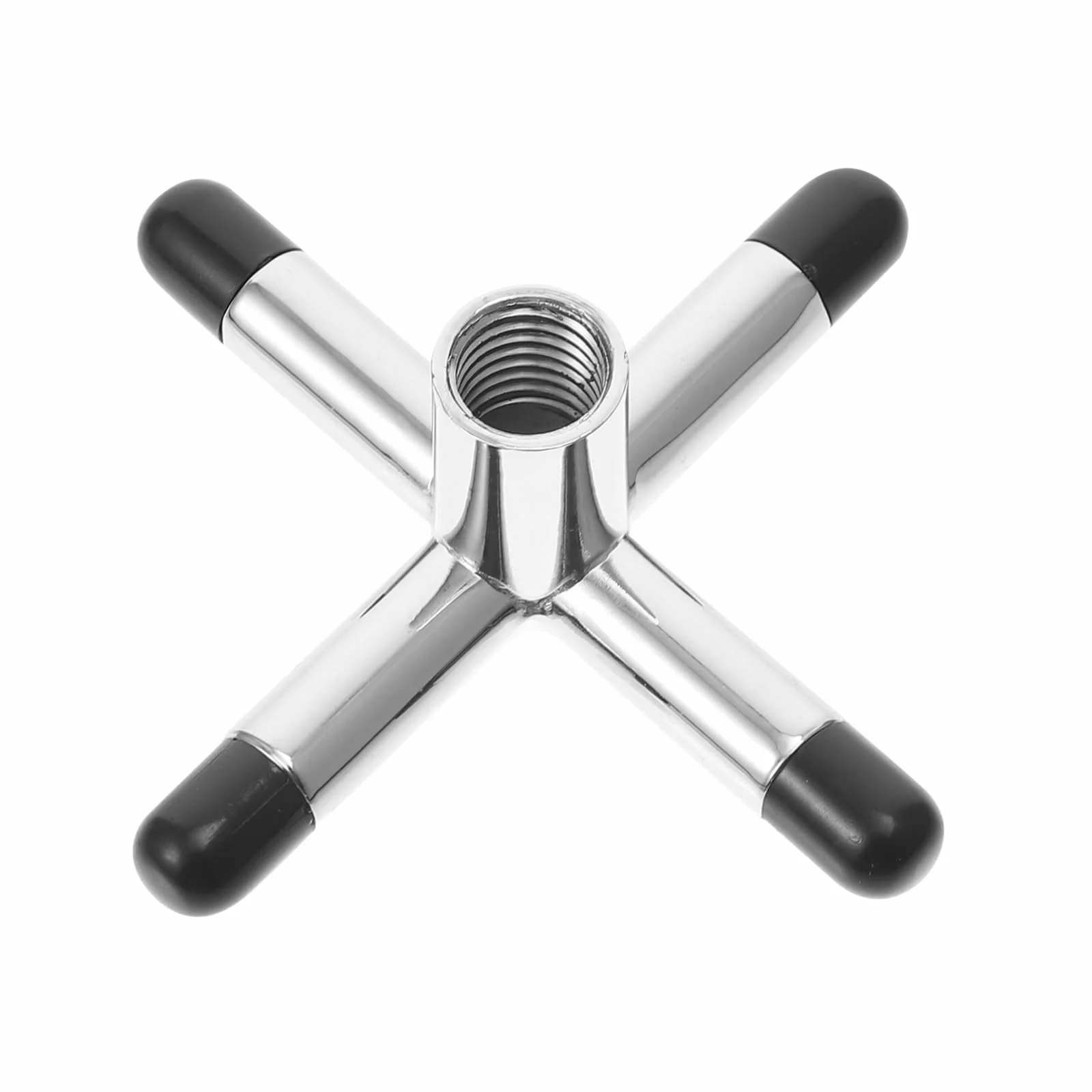 Soporte para Tacos de Billar en Forma de X de Metal Plata KOMBIUDA