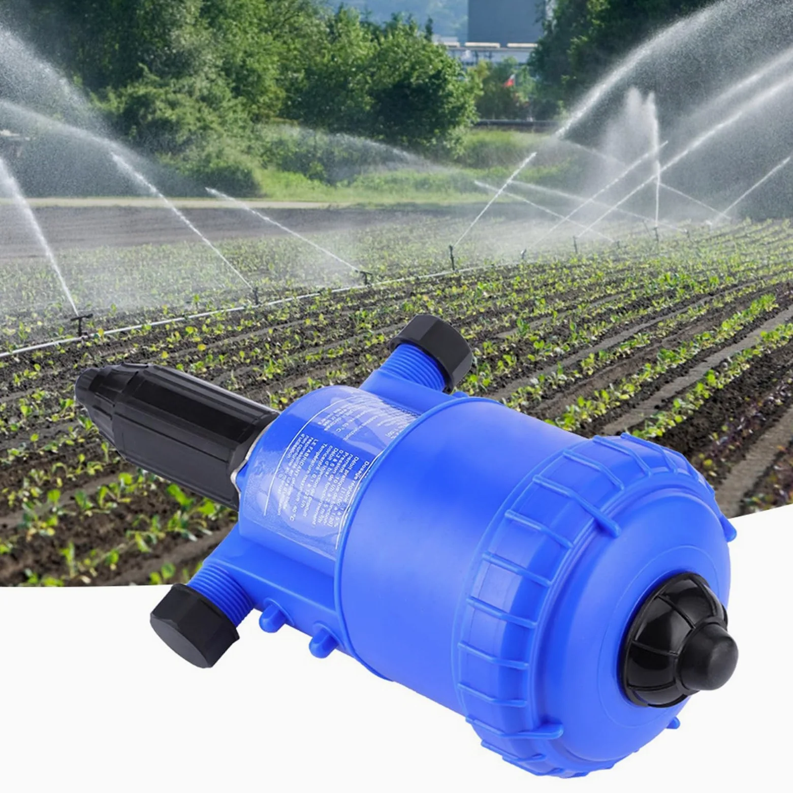 Bomba Inyectora de Fertilizante, Bomba Dosificadora de Agua Ajustable, Dispositivo de Dosificación Automática, Inyector de Riego para Jardín