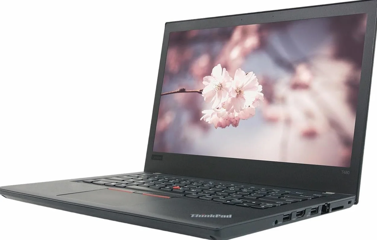 Lenovo ThinkPad T480 Laptop Empresarial 14 Pulgadas Intel Core i5-8250U 8GB RAM 256GB SSD QWERTY Windows 11 Pro Renovado