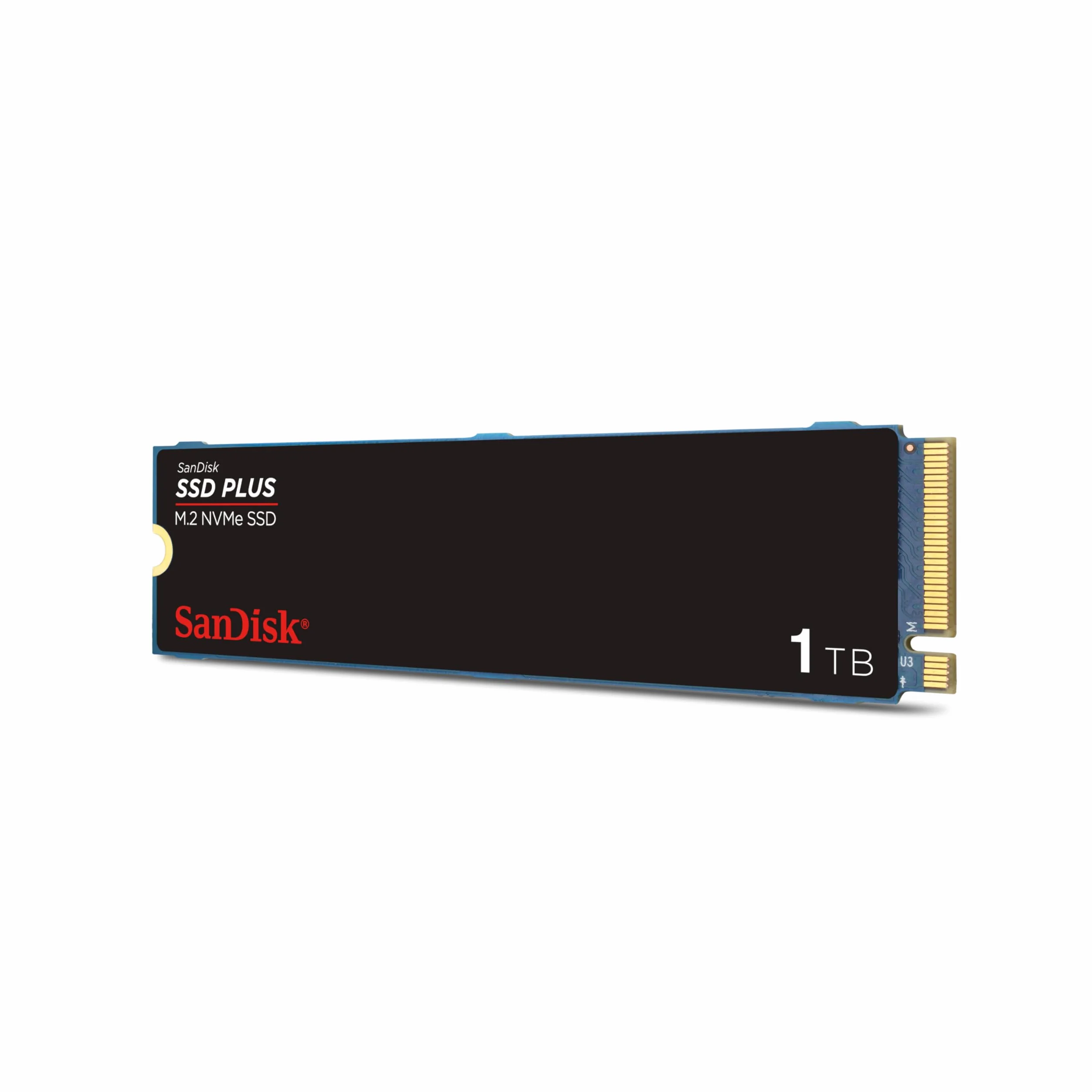 SanDisk SSD Plus 1TB M.2 2280 PCIe Gen3 NVMe SSD 3200 MB/s