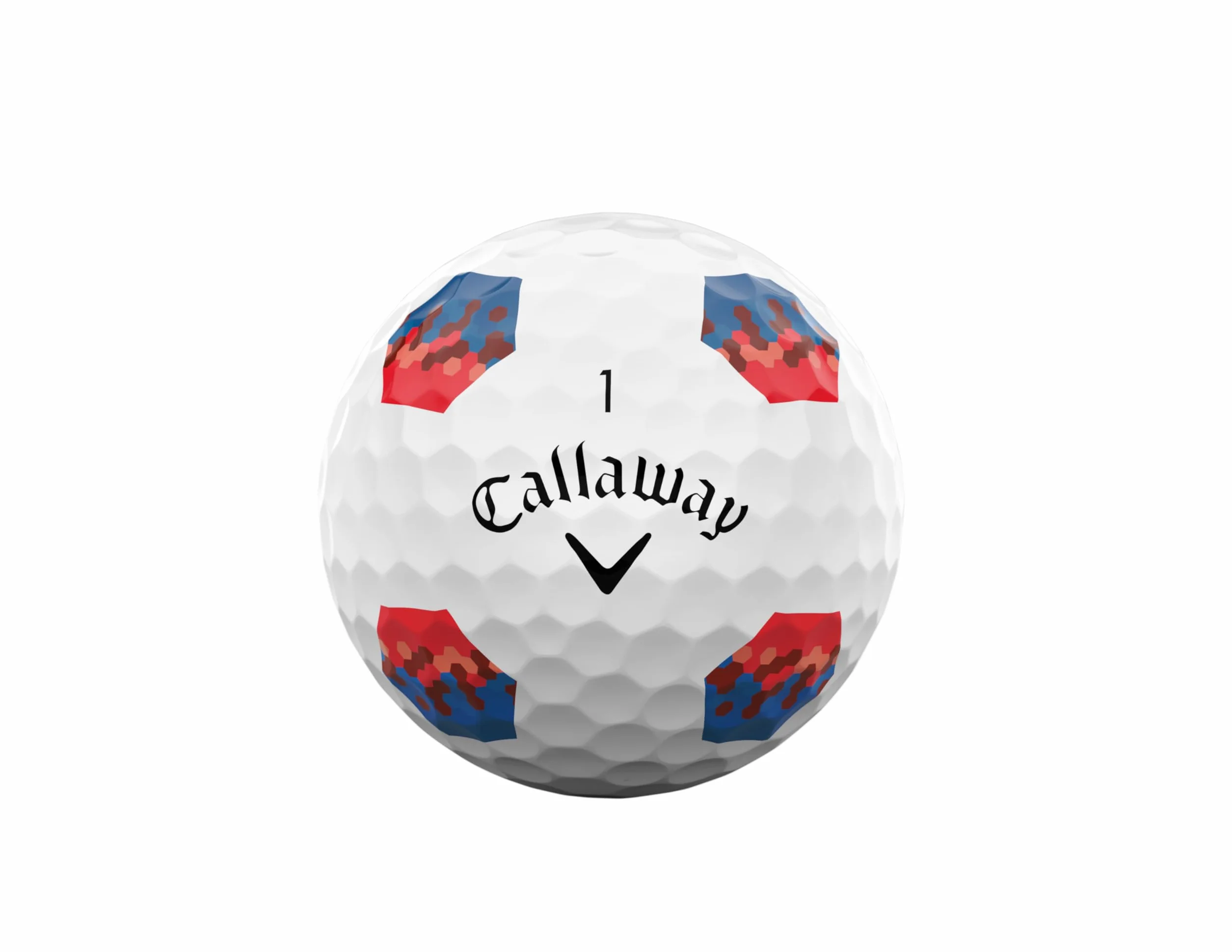 Callaway 360 Triple Track Pelotas de Golf Cromadas 2024 Blanco