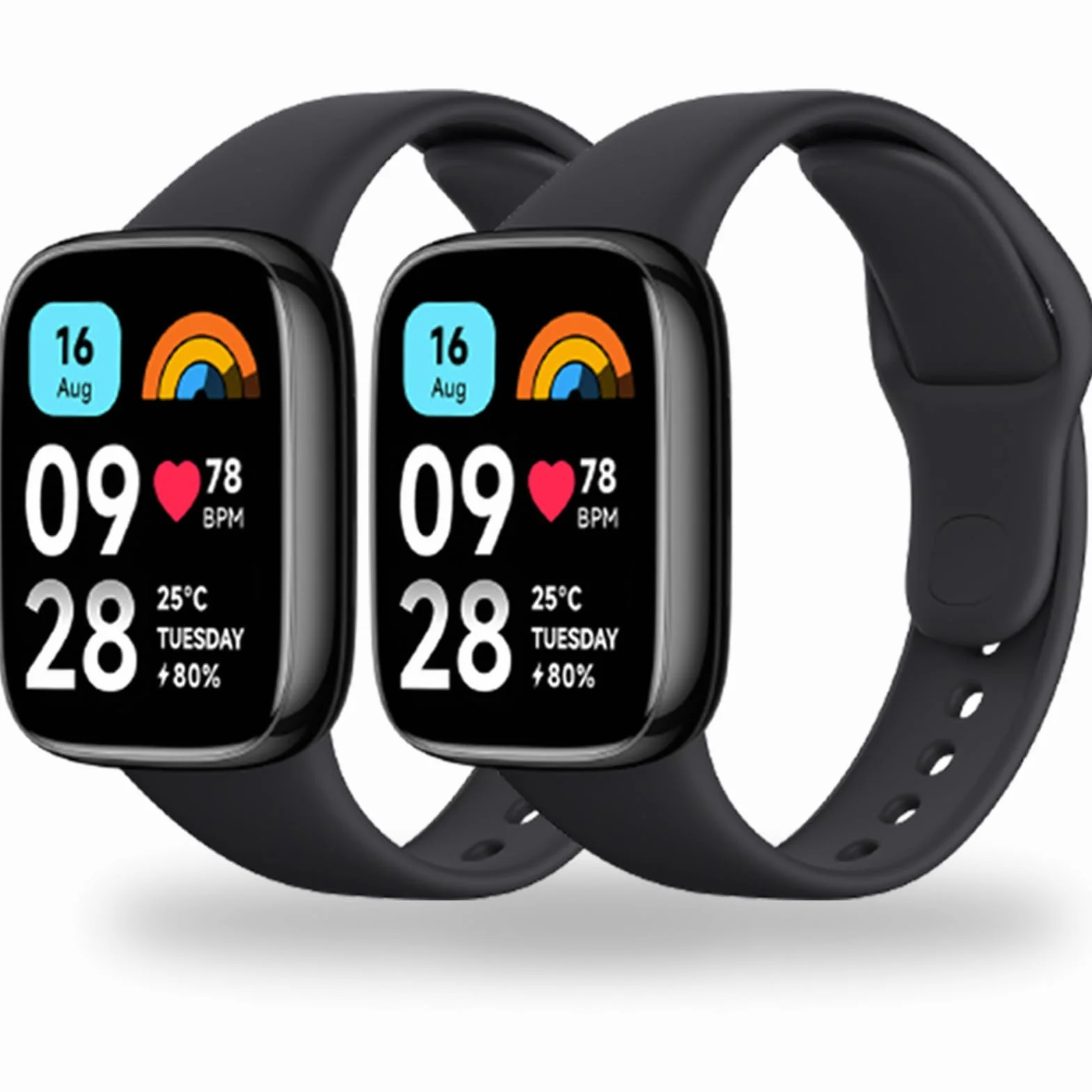 Pulseras Deportivas de Colores Compatibles con Redmi Watch 3 Active, Suaves y Transpirables Liberación Rápida (6 Piezas)